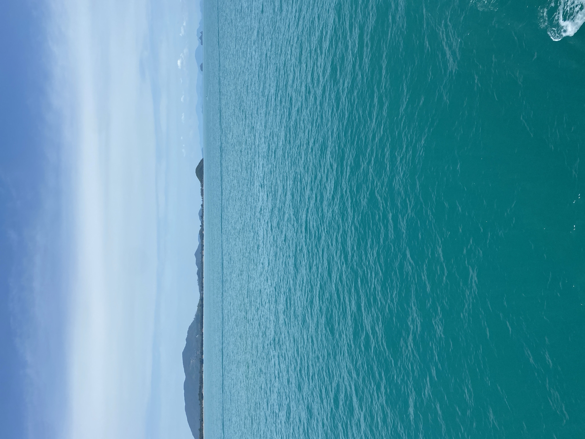 Gulf of Thailand panorama from Ko Samui's coast