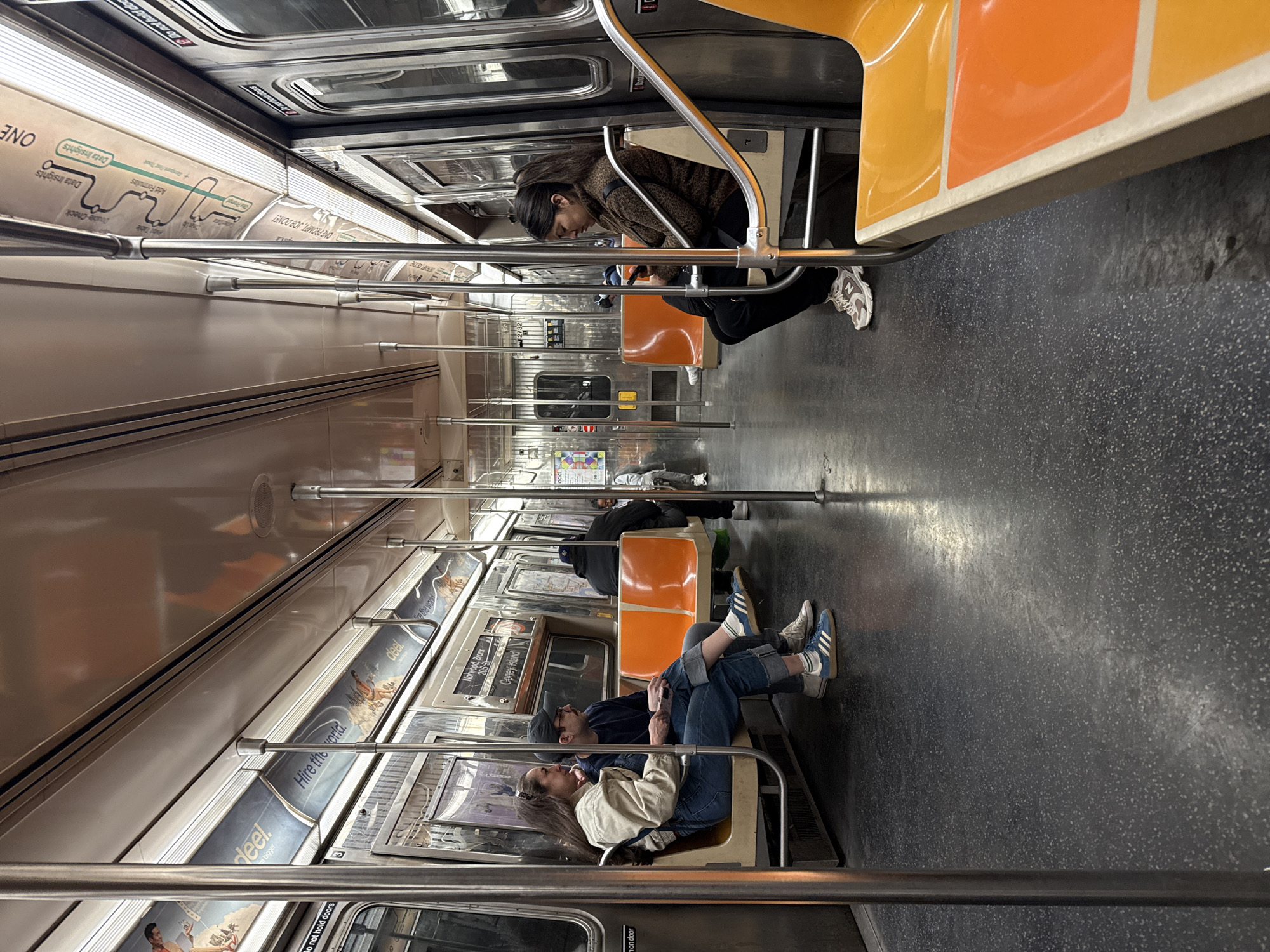 NYC subway passengers captured in routine Friday afternoon commute