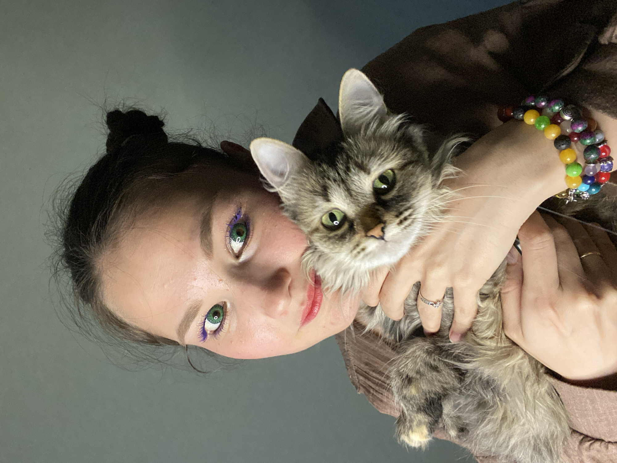 Afternoon in Chaikovsky: portraits, folk objects, pets, and sky
