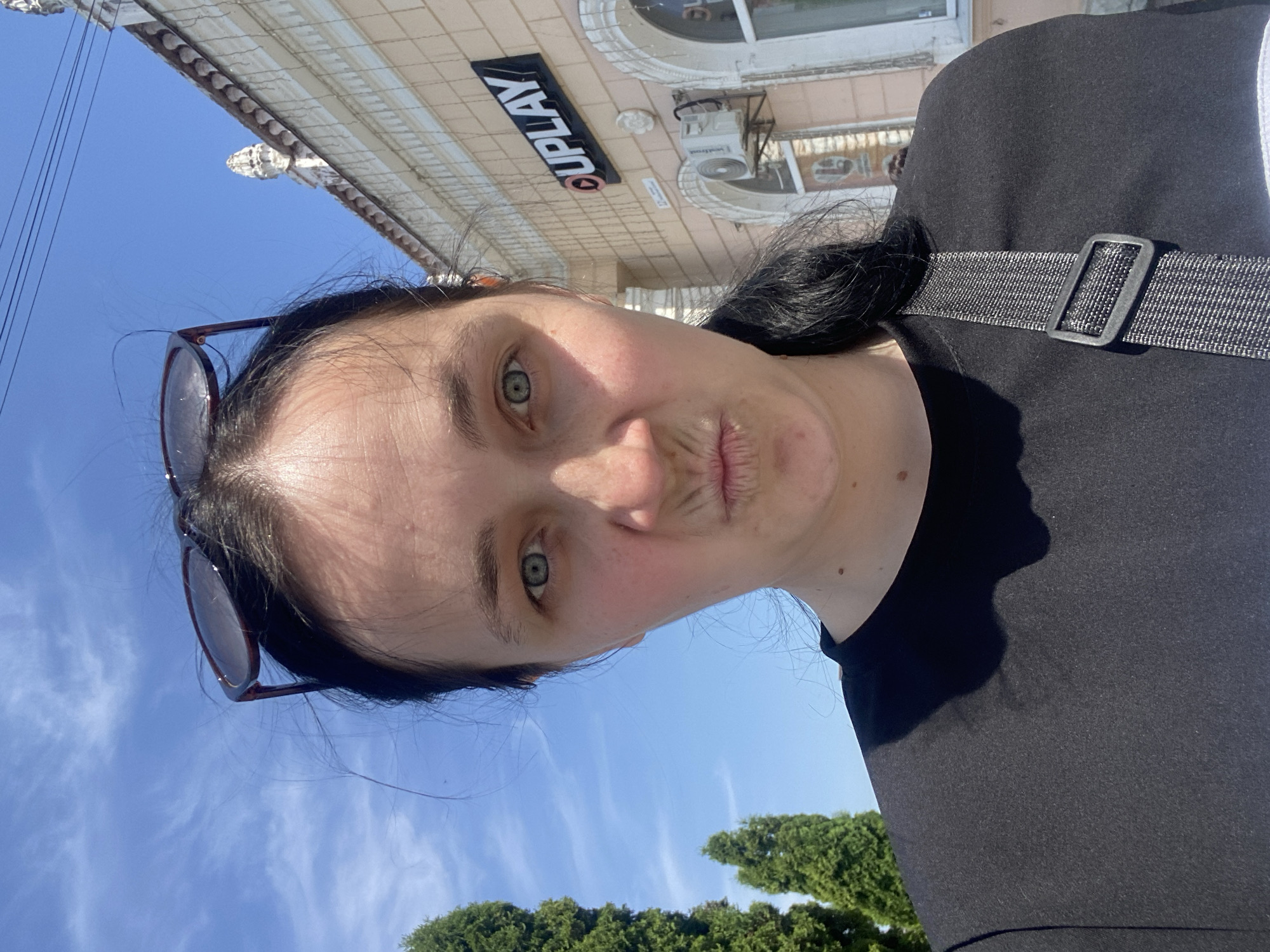 Selfies and herbs on a sunny June morning