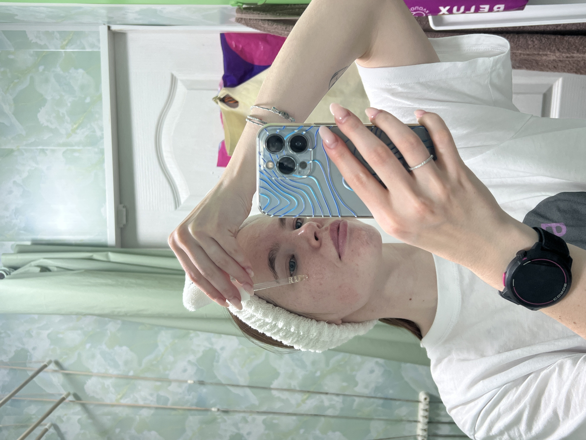Personal daily routine documented in Chaikovsky, Russia home