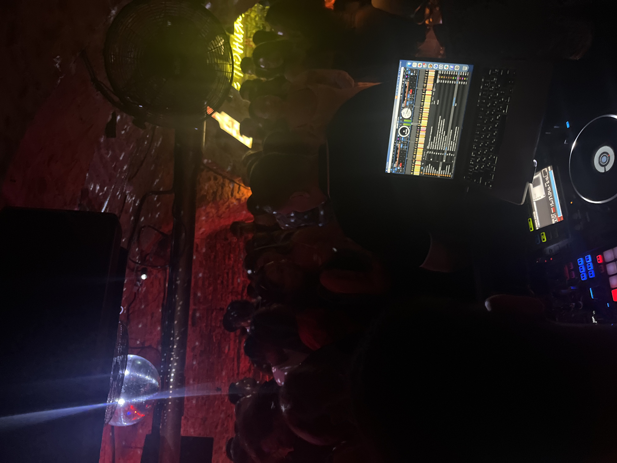 Kazan nightlife: DJ performance and illuminated waterfront captured