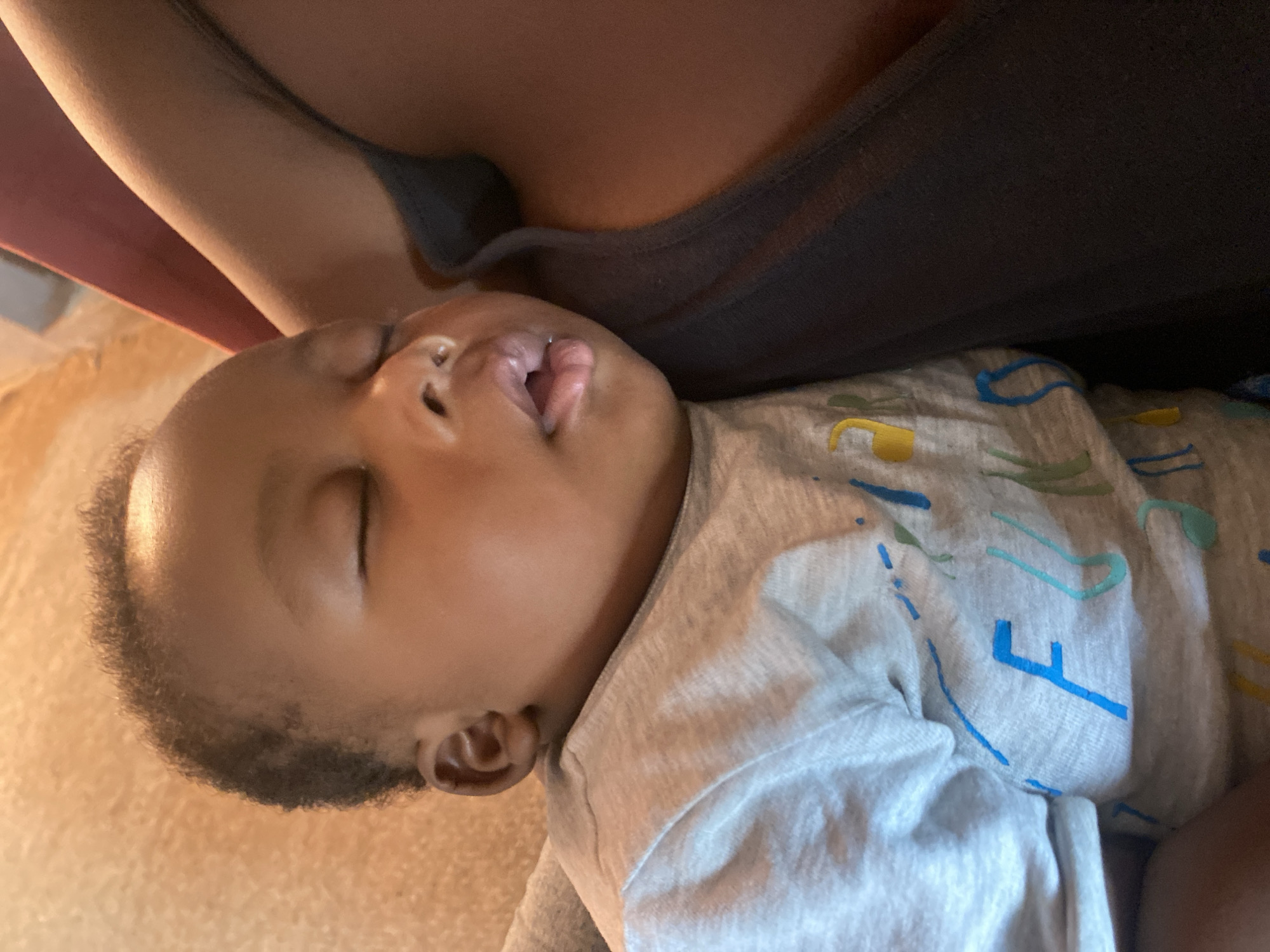 Quiet domestic moments captured in Nigerian household