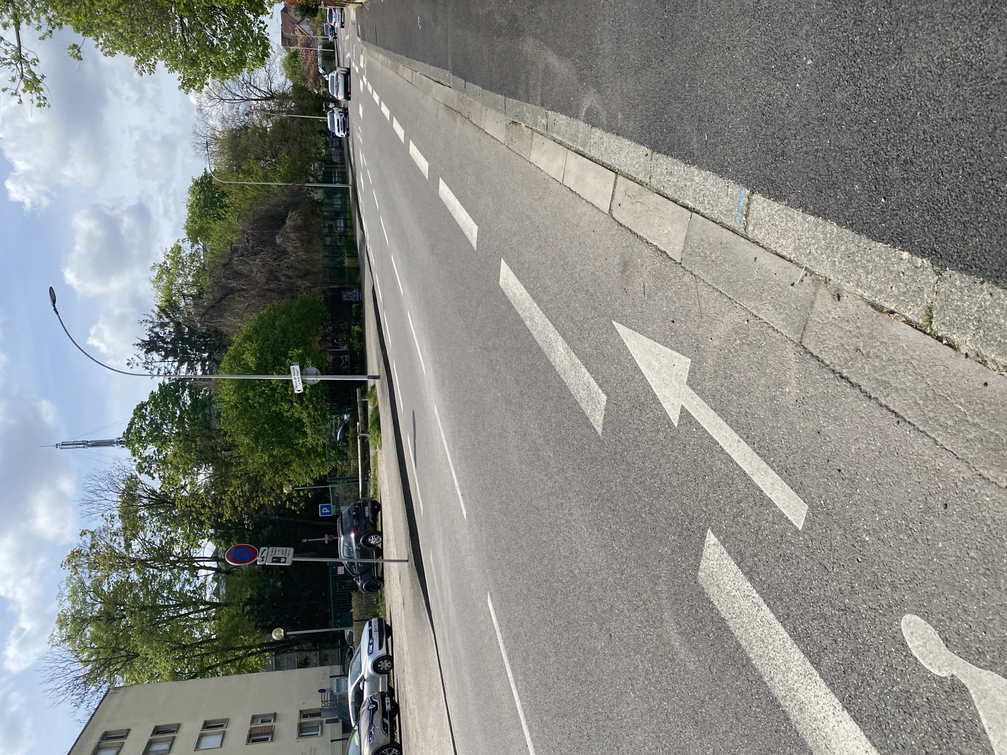 Daytime street scene documented in Strasbourg, France