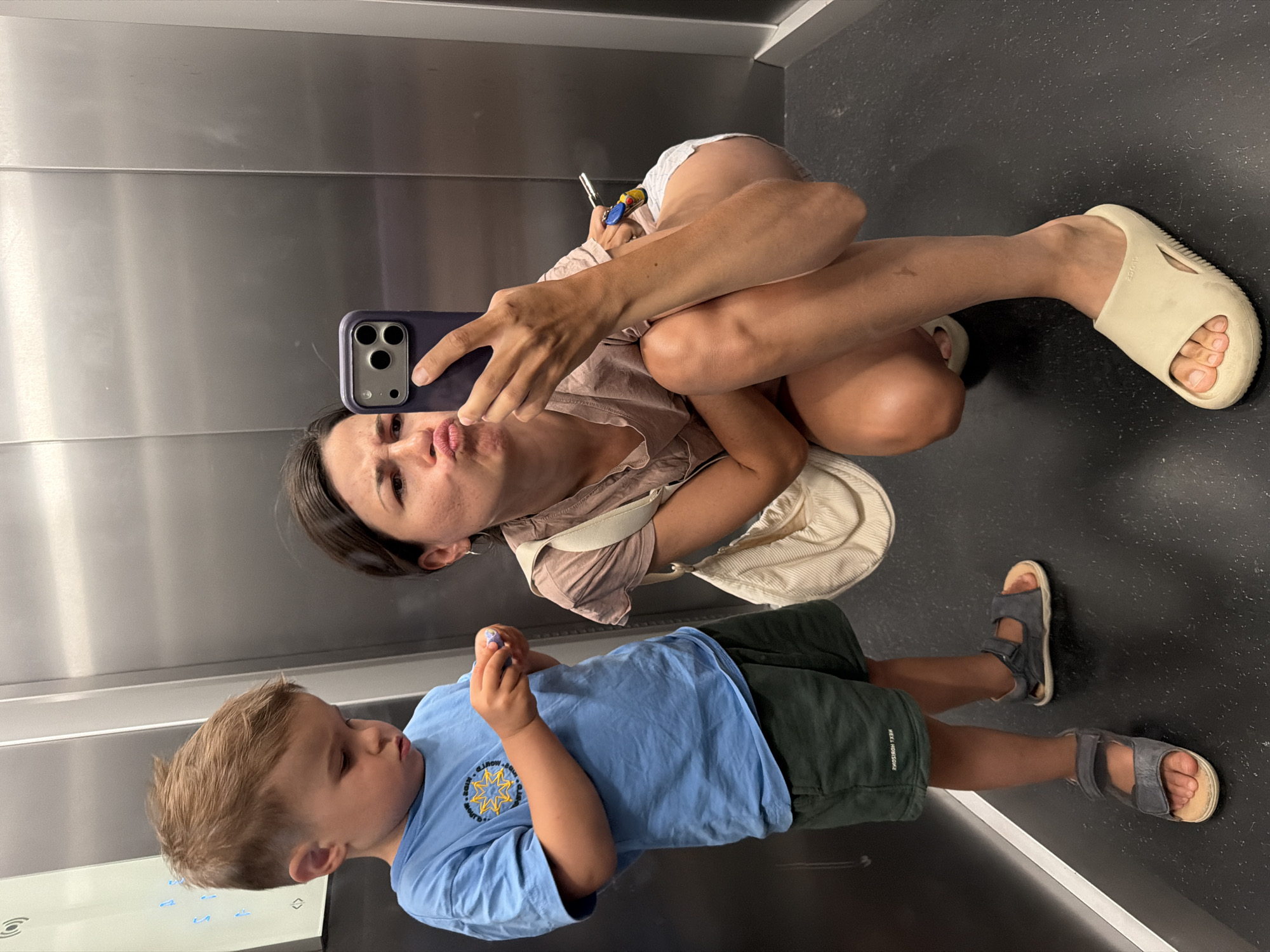 Woman documents daily life moments in Budva, Montenegro