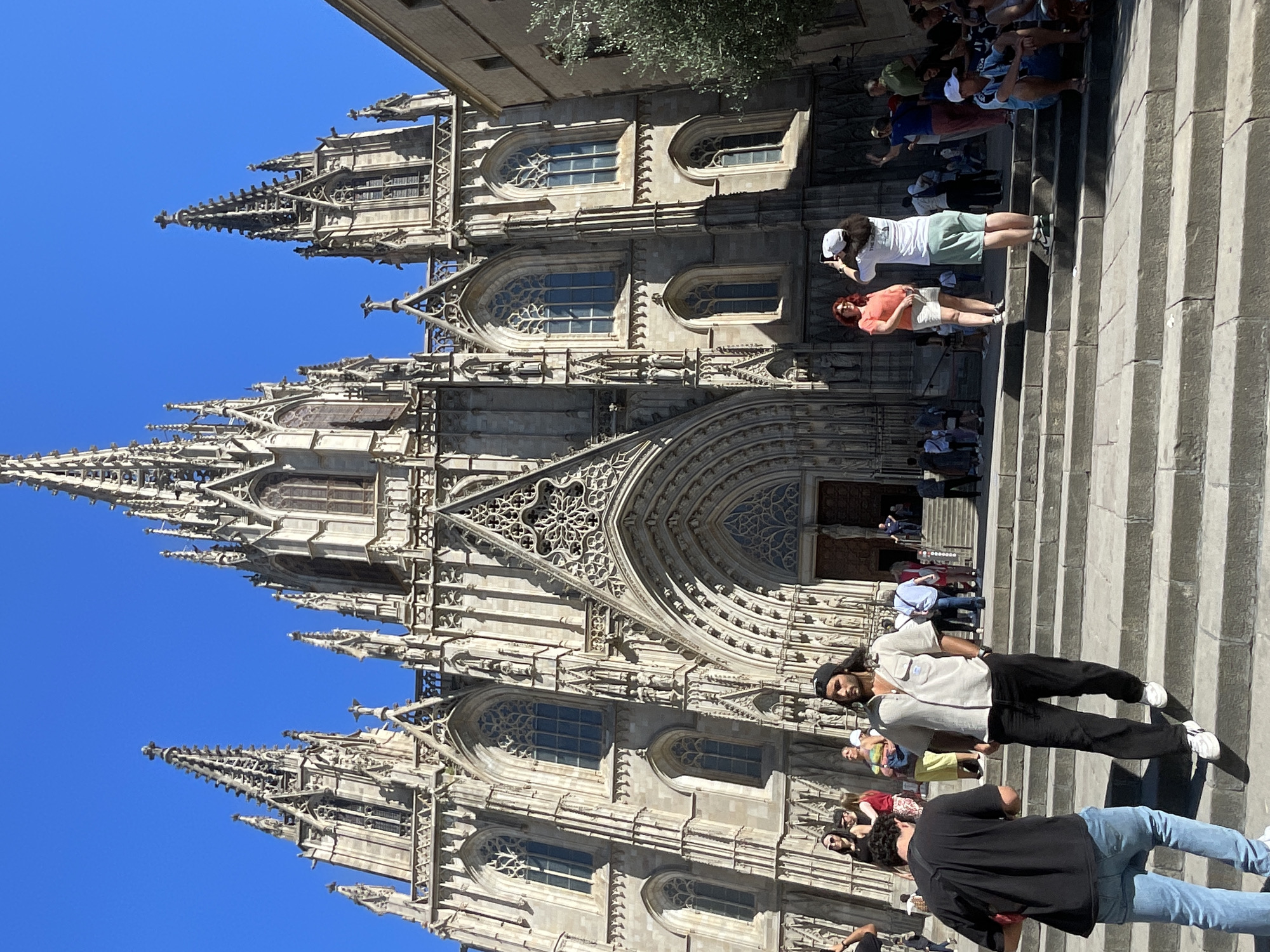 Tourists explore Barcelona Cathedral and Gothic Quarter museums