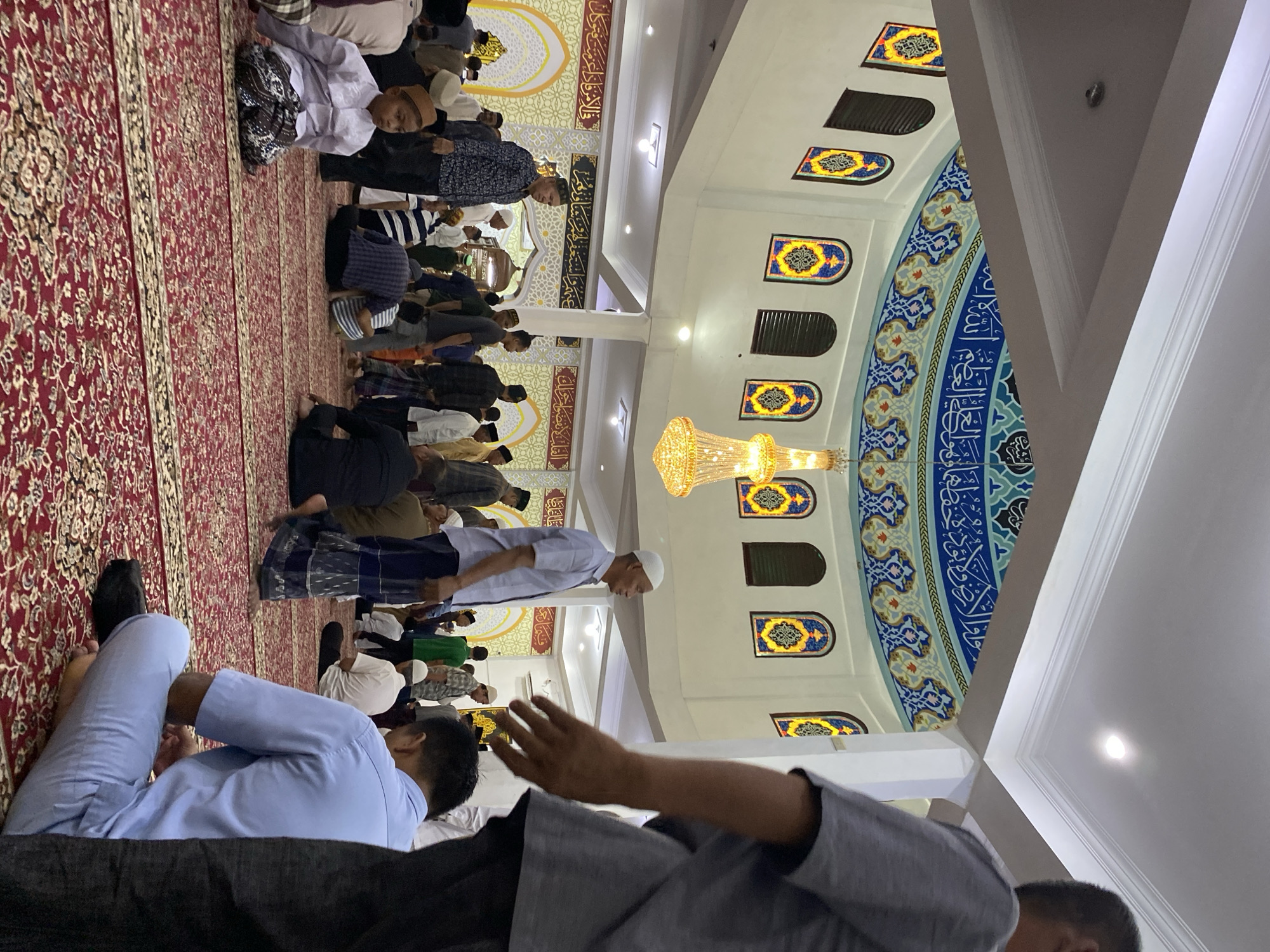 Friday prayers at Lhokseumawe mosques, with snapshots of local life