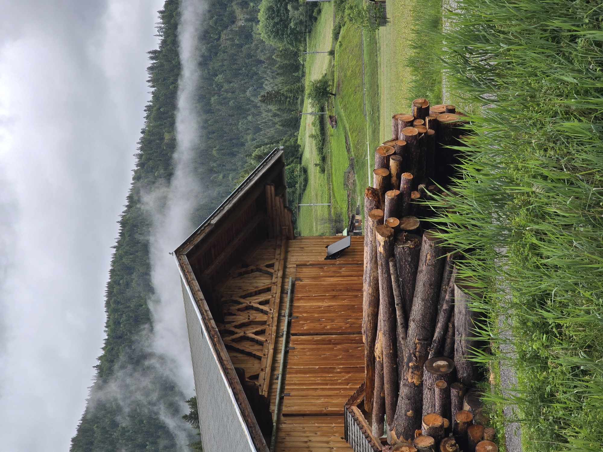 Rural Austrian mountain village scenes documented in Lermoos