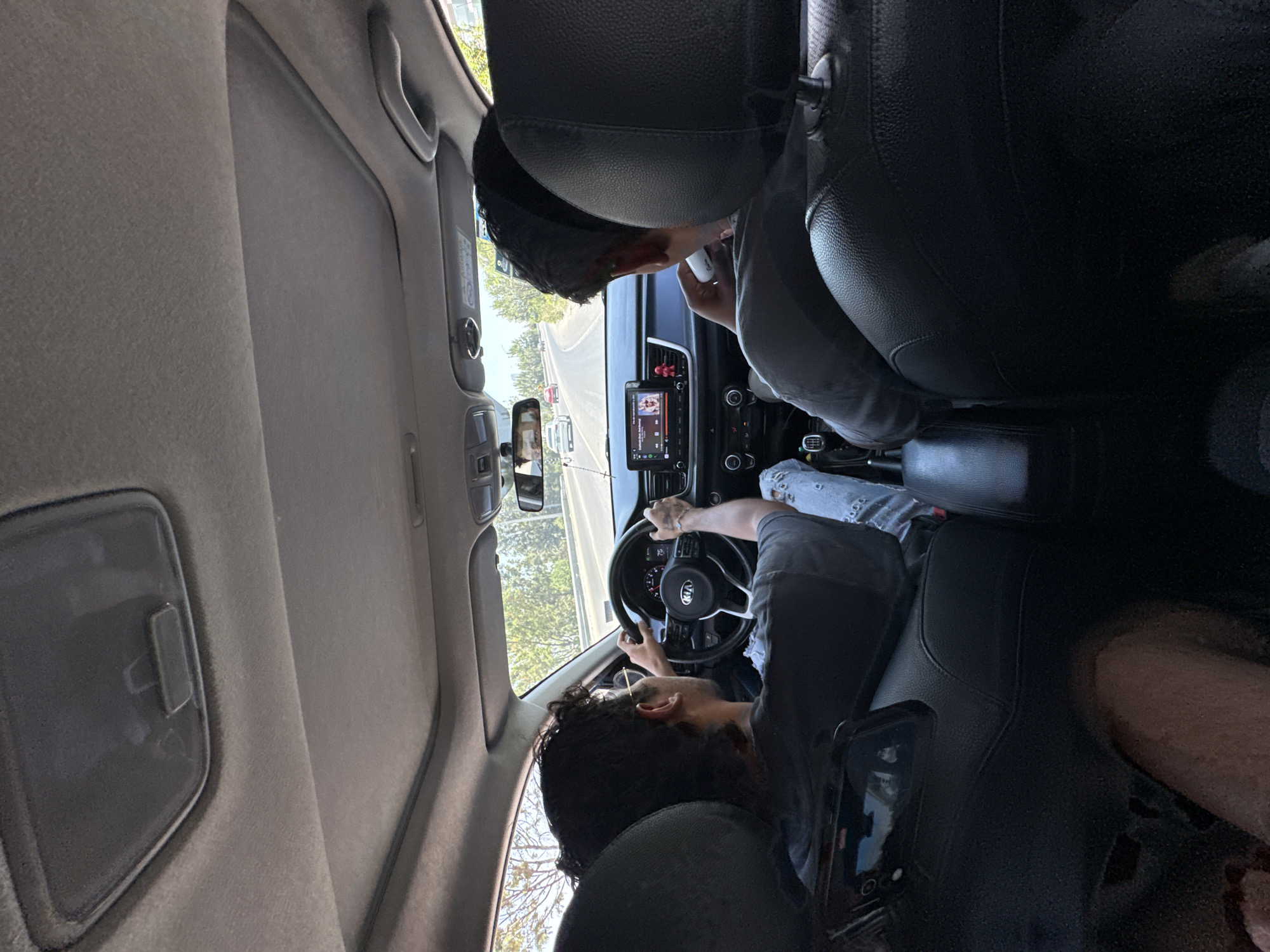 Car interior captured from multiple angles in Mexico