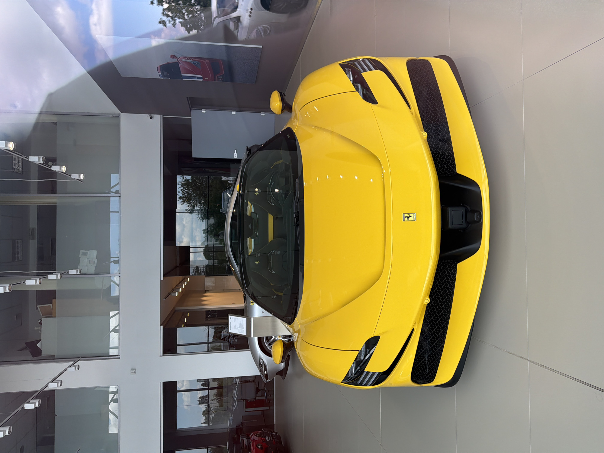 Luxury car dealership showcases Ferraris, Maserati in Bulgarian showroom