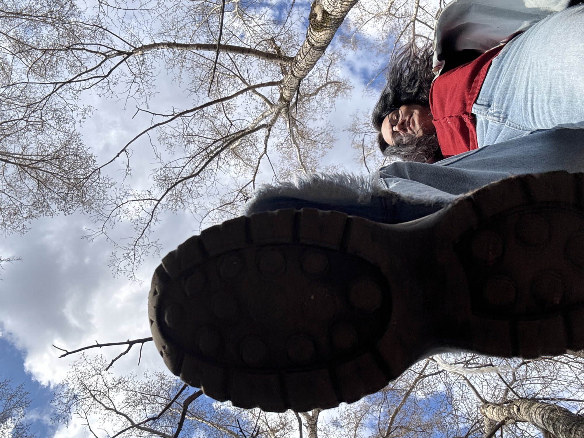 Spring day documented through personal moments in Chaikovsky, Russia