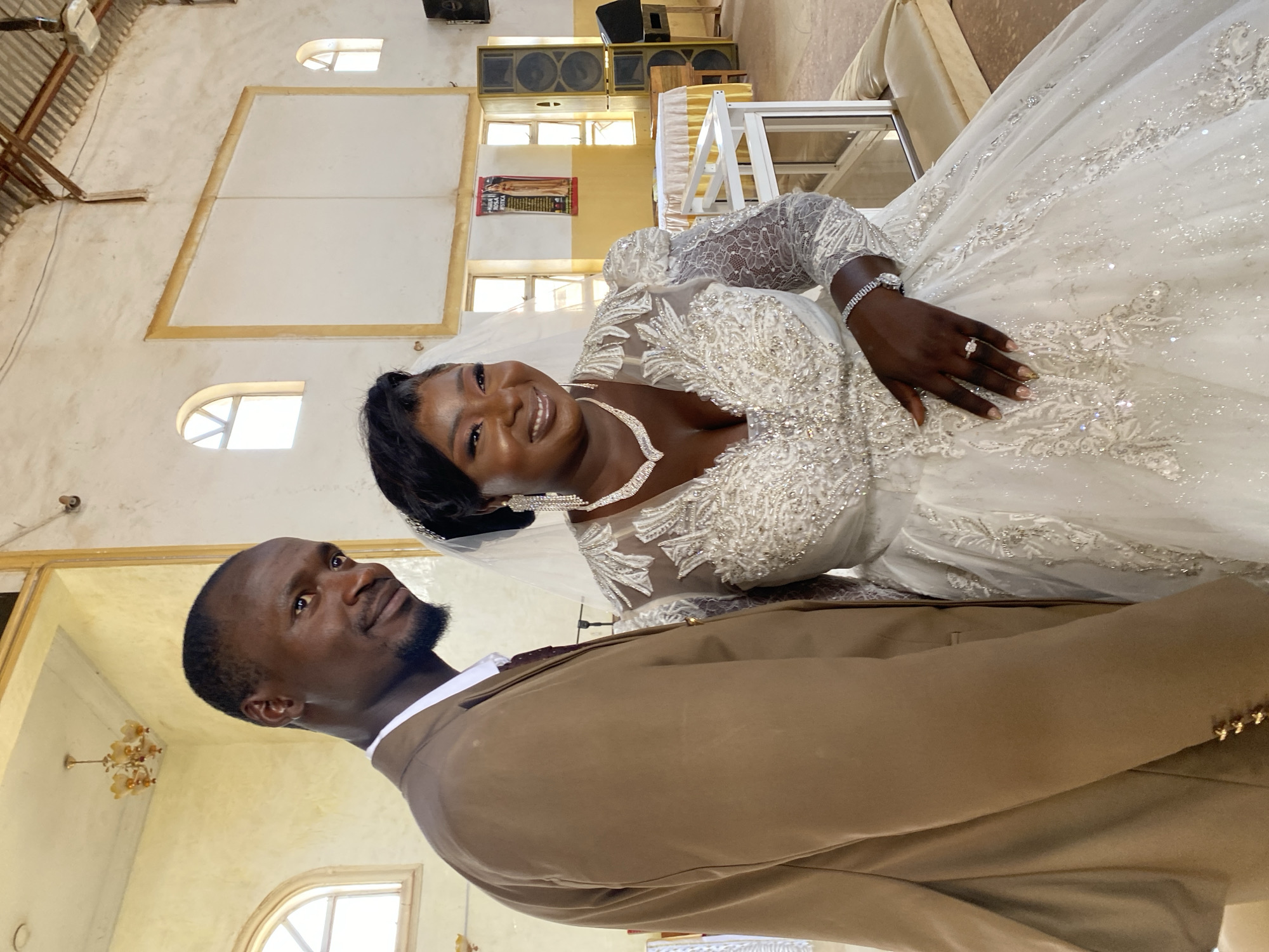 Wedding ceremony held at church in Kuru Karama, Nigeria