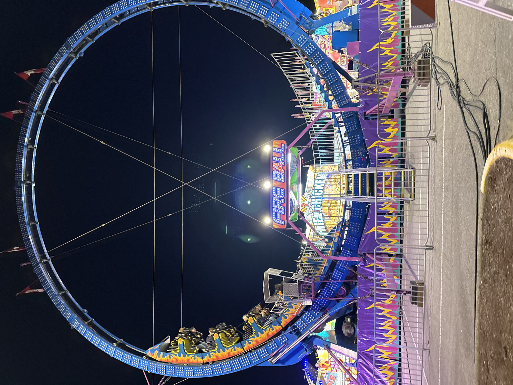 Emergency vehicles respond to incident at operating Coquitlam carnival