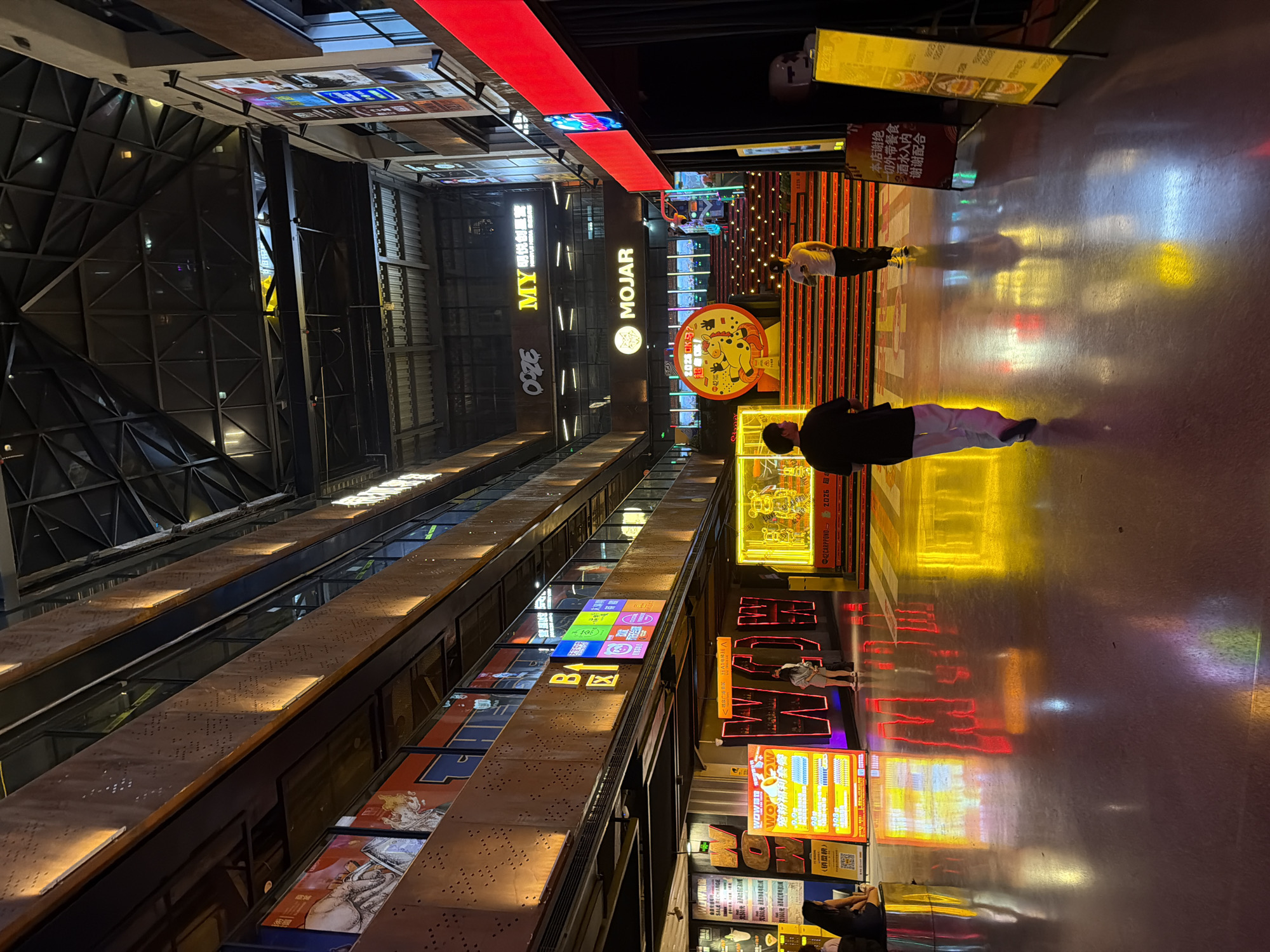 Evening social life documented across Liangjiang and Longta districts