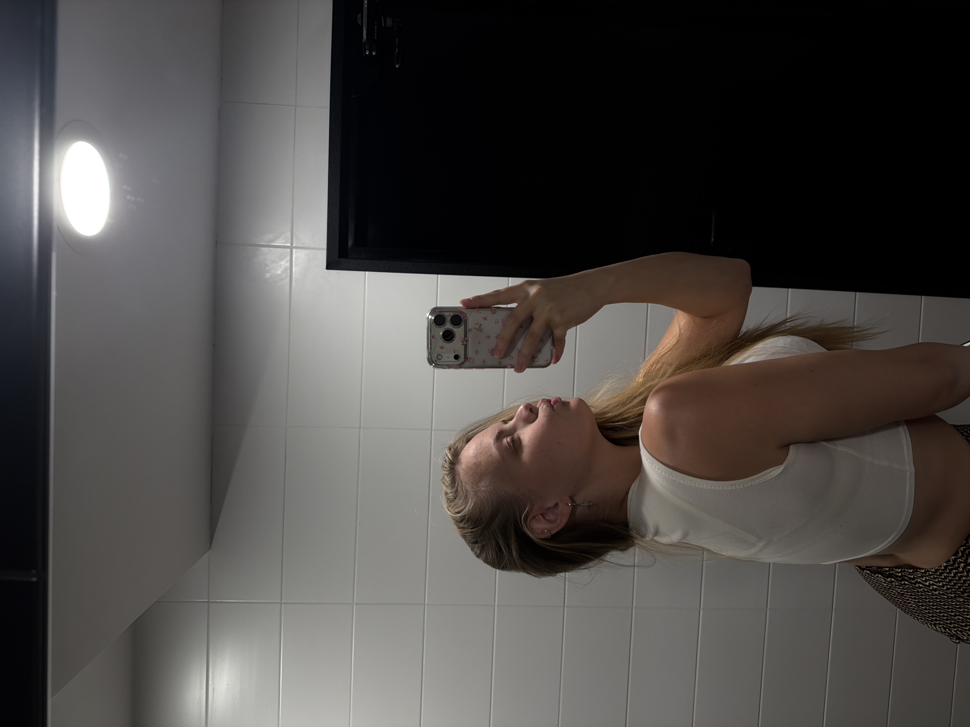 Woman Takes Multiple Bathroom Selfies in Izhevsk, Russia