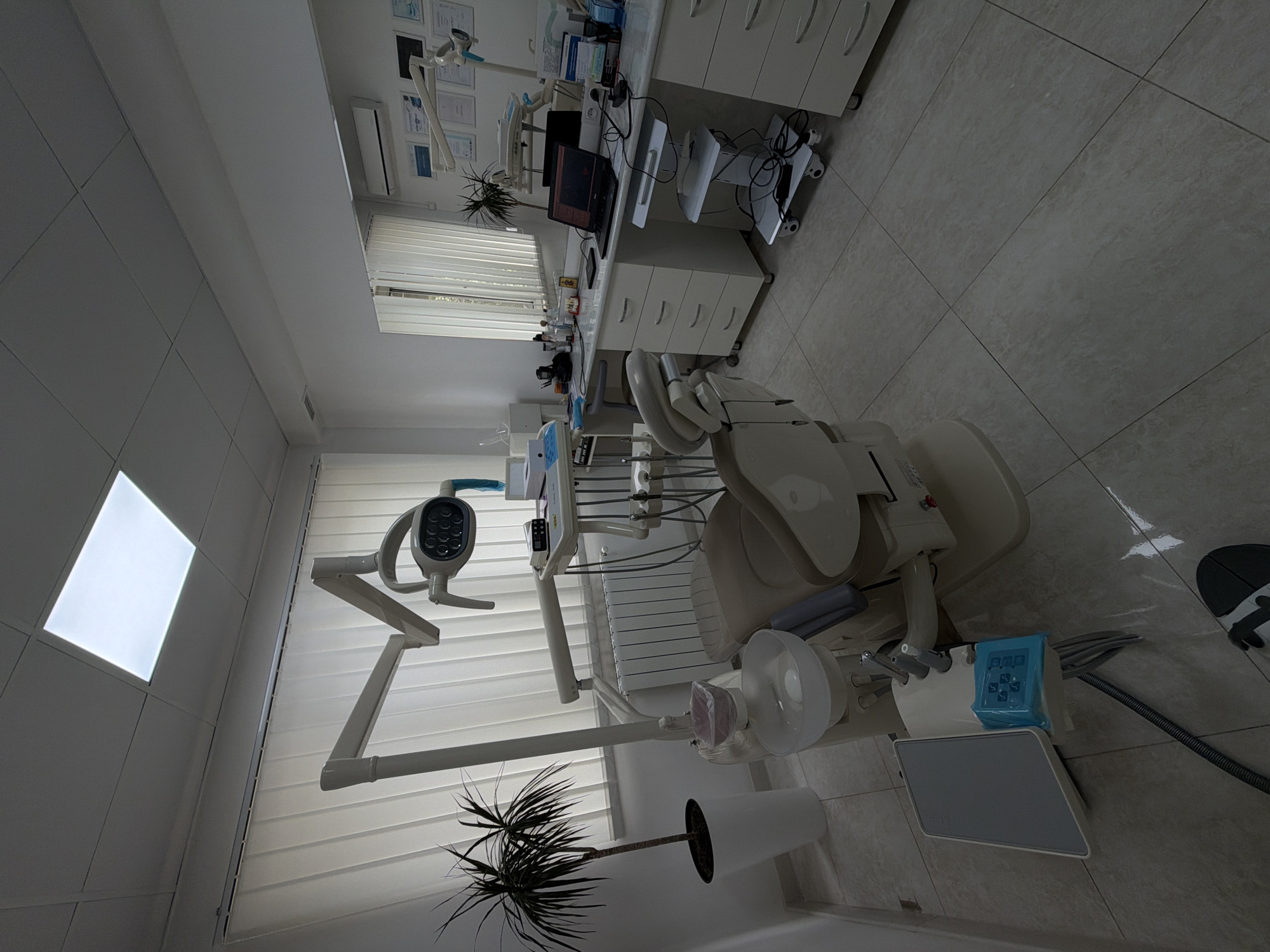 Dental office interior documented in Tbilisi, Georgia