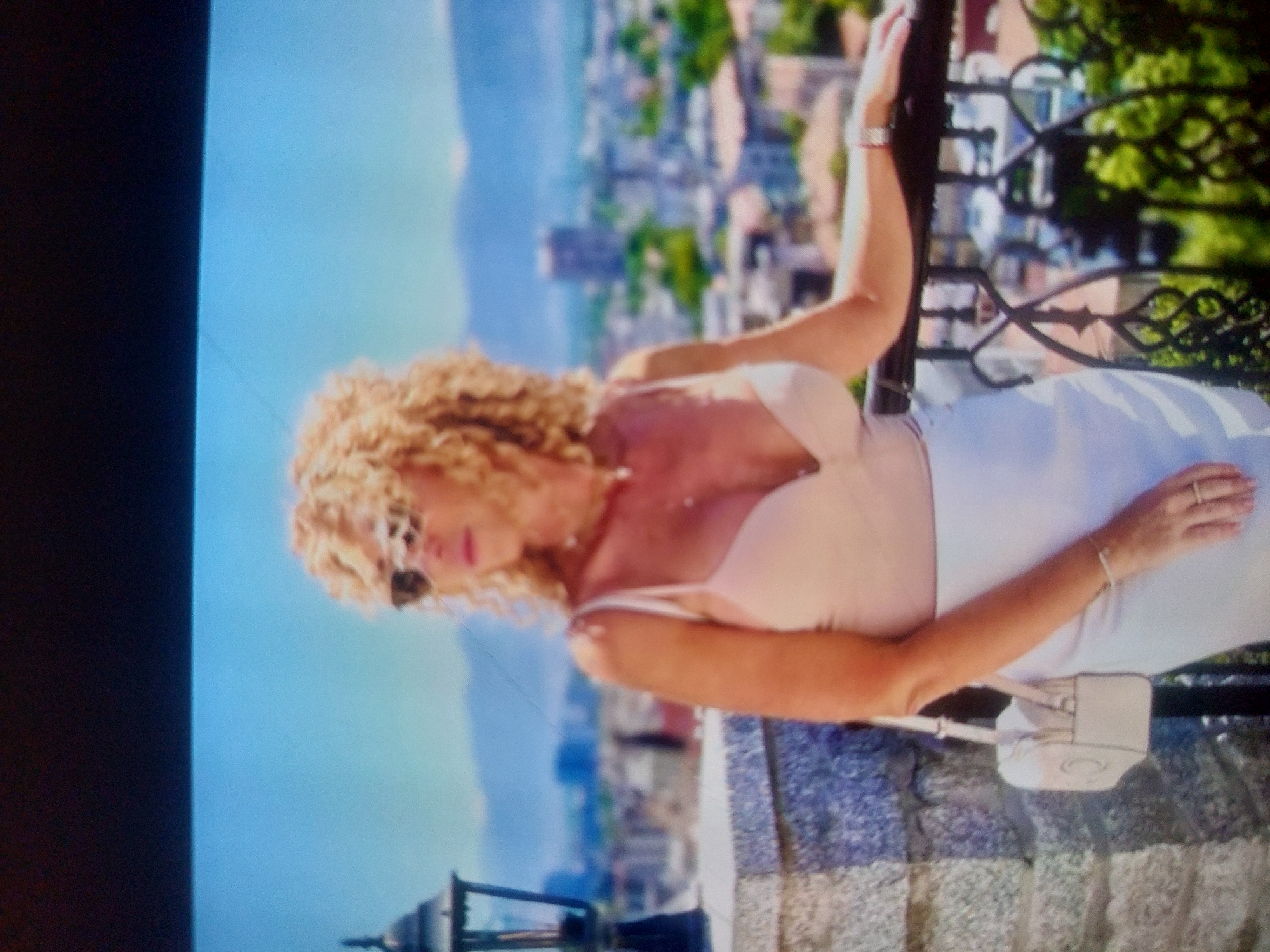Woman enjoys afternoon beach outing in Tsarevo, Bulgaria