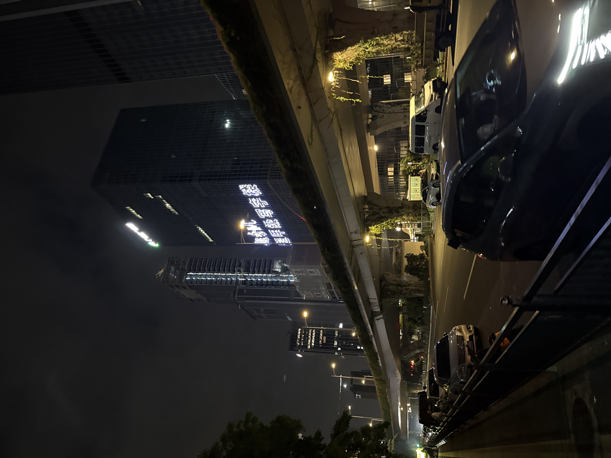 Nighttime urban life documented across Guangzhou districts June 10