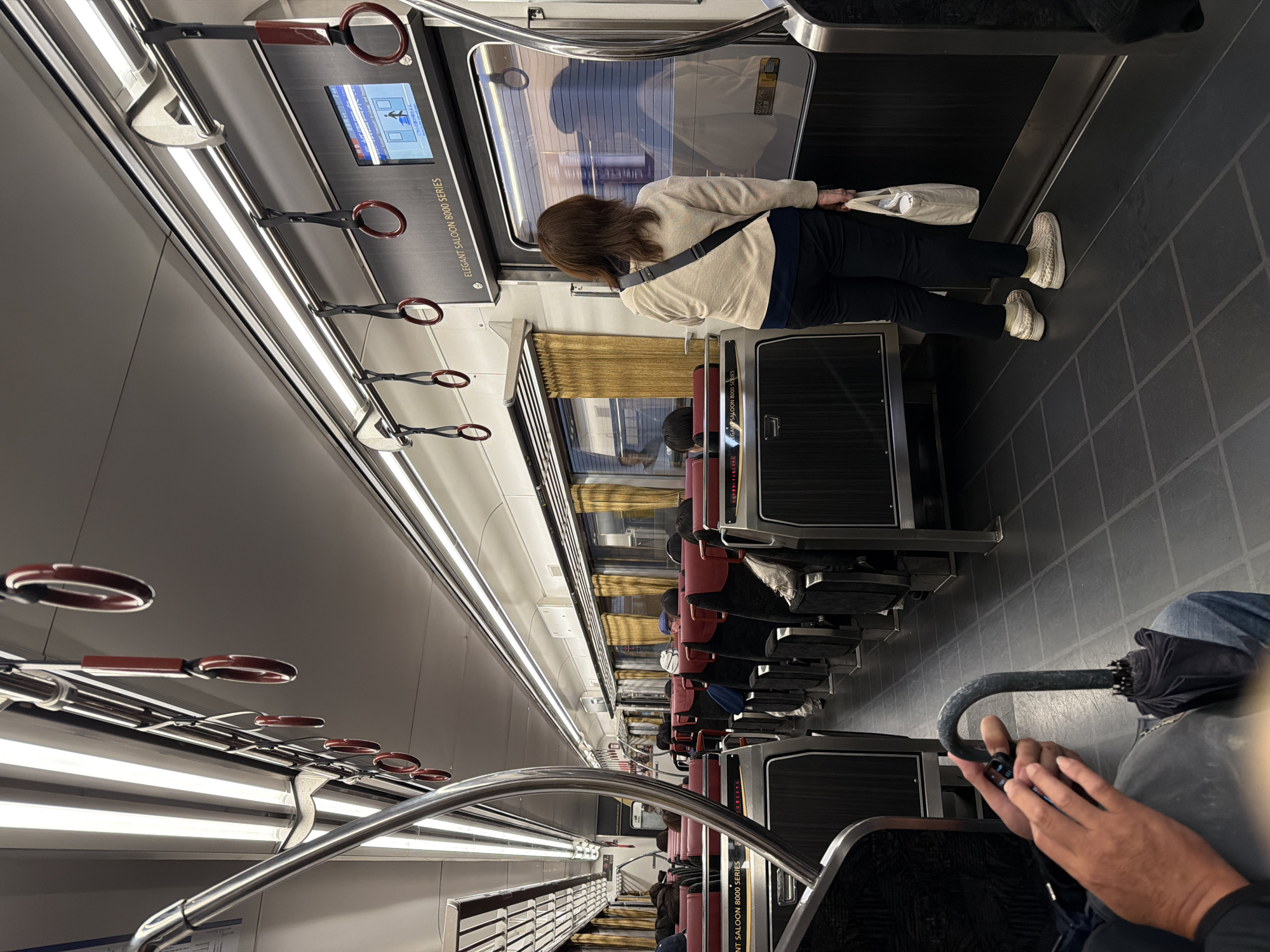 Late-night commuter activity documented at Kyoto train stations