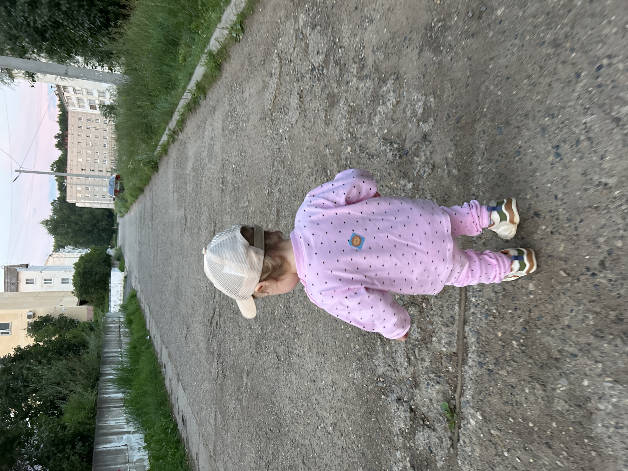 Family afternoon in Noviy: garden blooms, a toddler outside, baby indoors