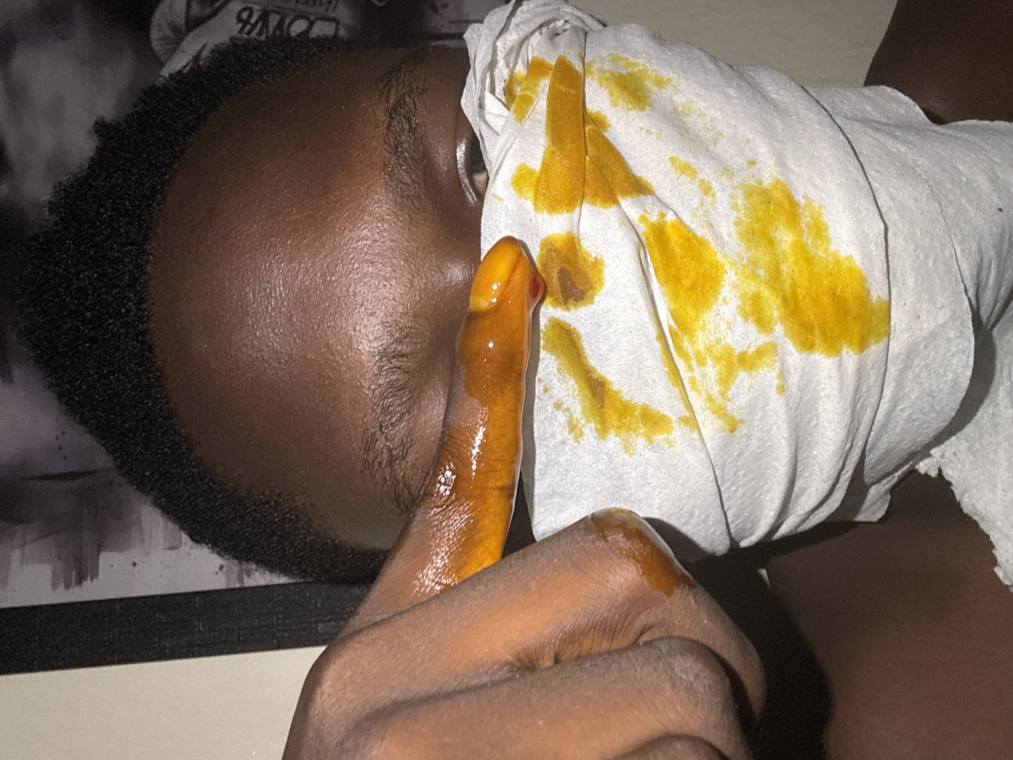 Personal skincare routine documented in Ihiagwa selfies