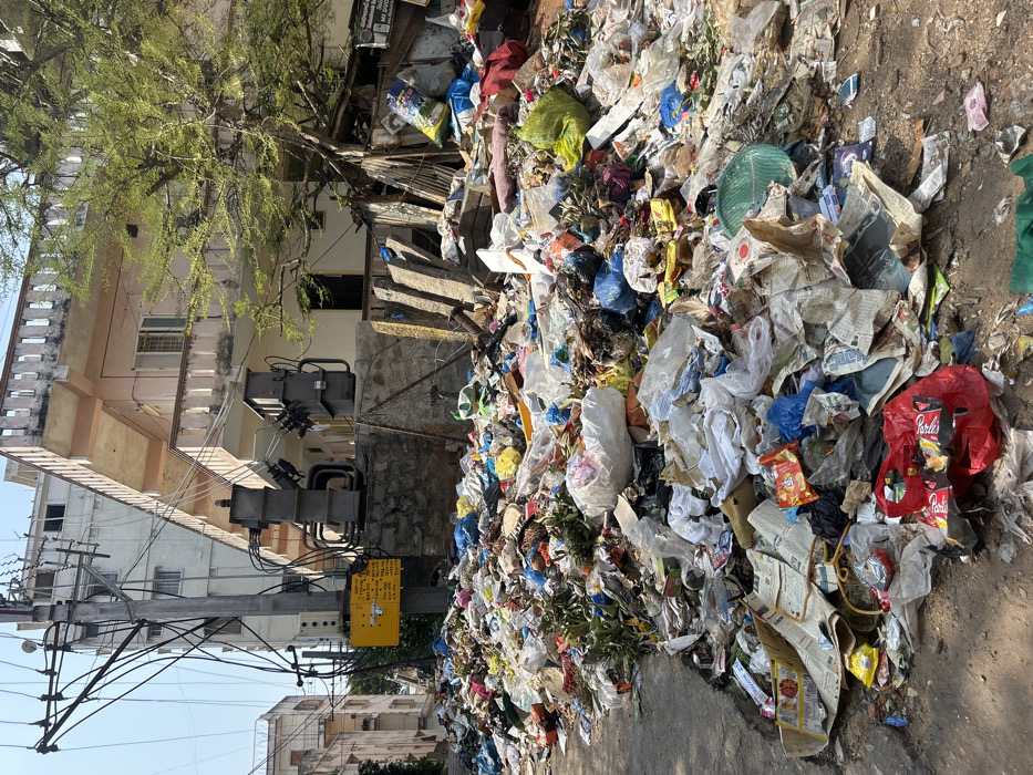 Early morning street life documented across Puttaparthi, India