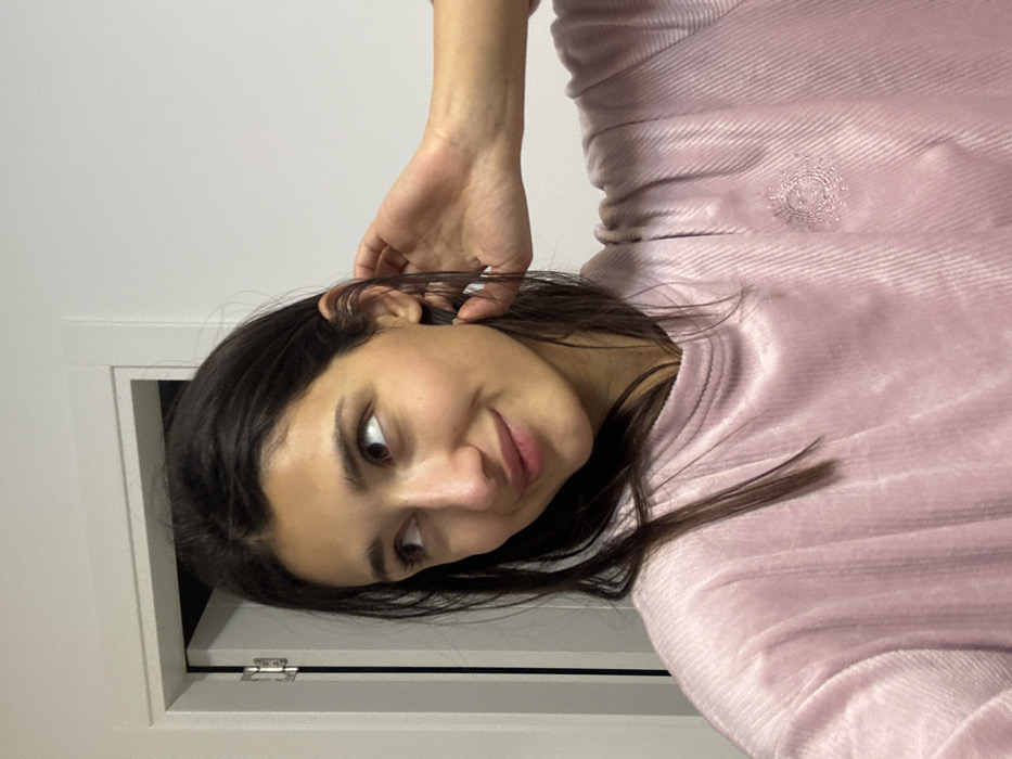 Woman documents evening routine in Budva, Montenegro