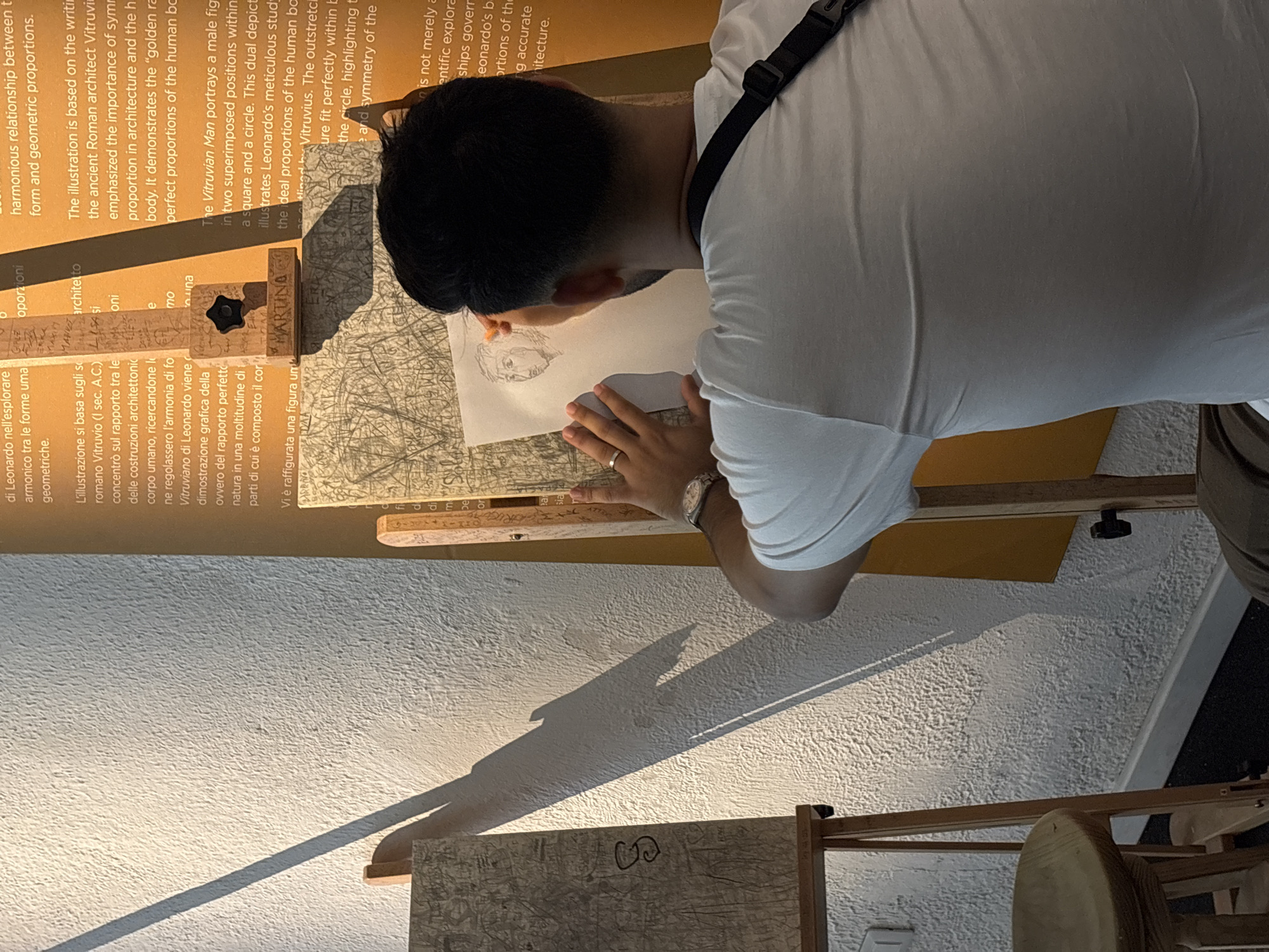 Inside a Leonardo da Vinci exhibition in Rome