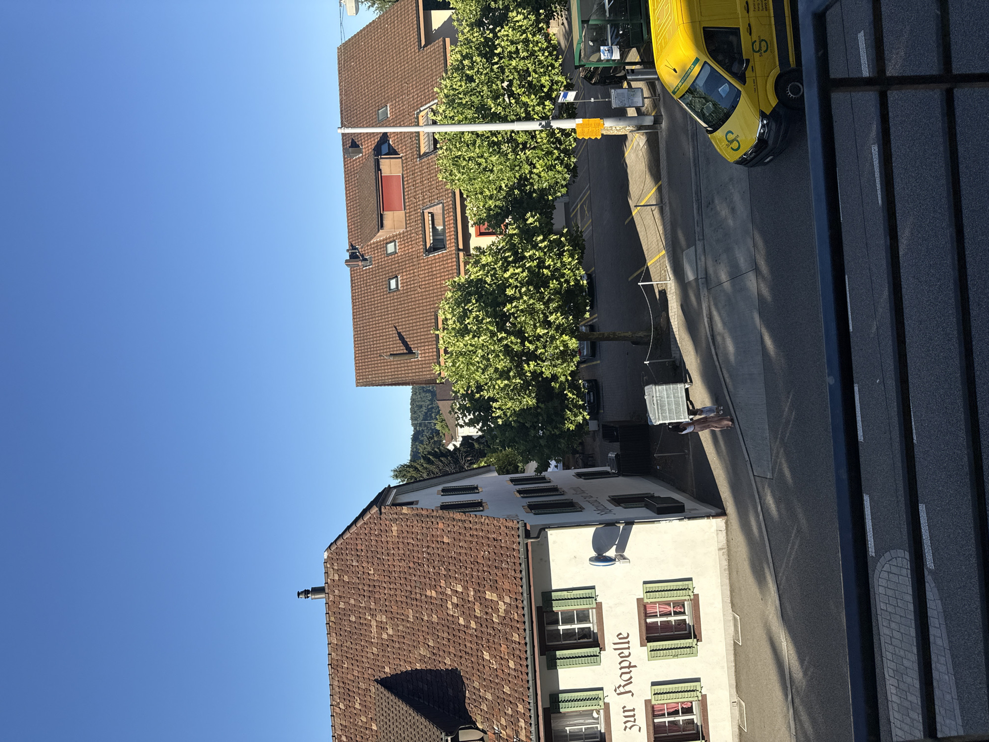 Street-level and indoor snapshots from a quiet Trimbach afternoon