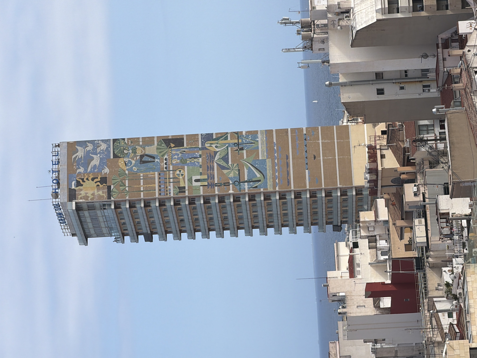 Mediterranean coastal city documented in afternoon photography session