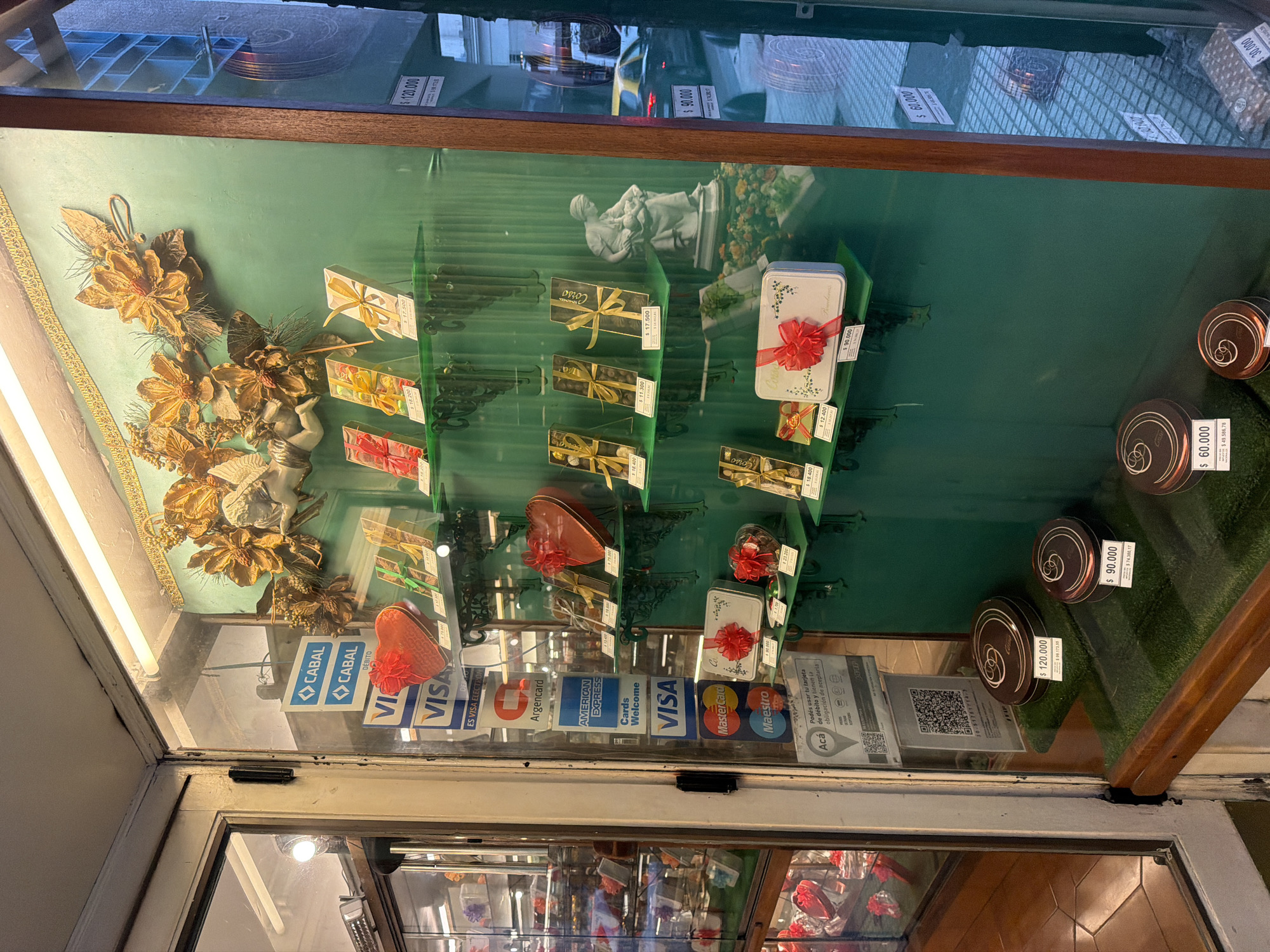 Buenos Aires afternoon scenes: shop windows and gym visits