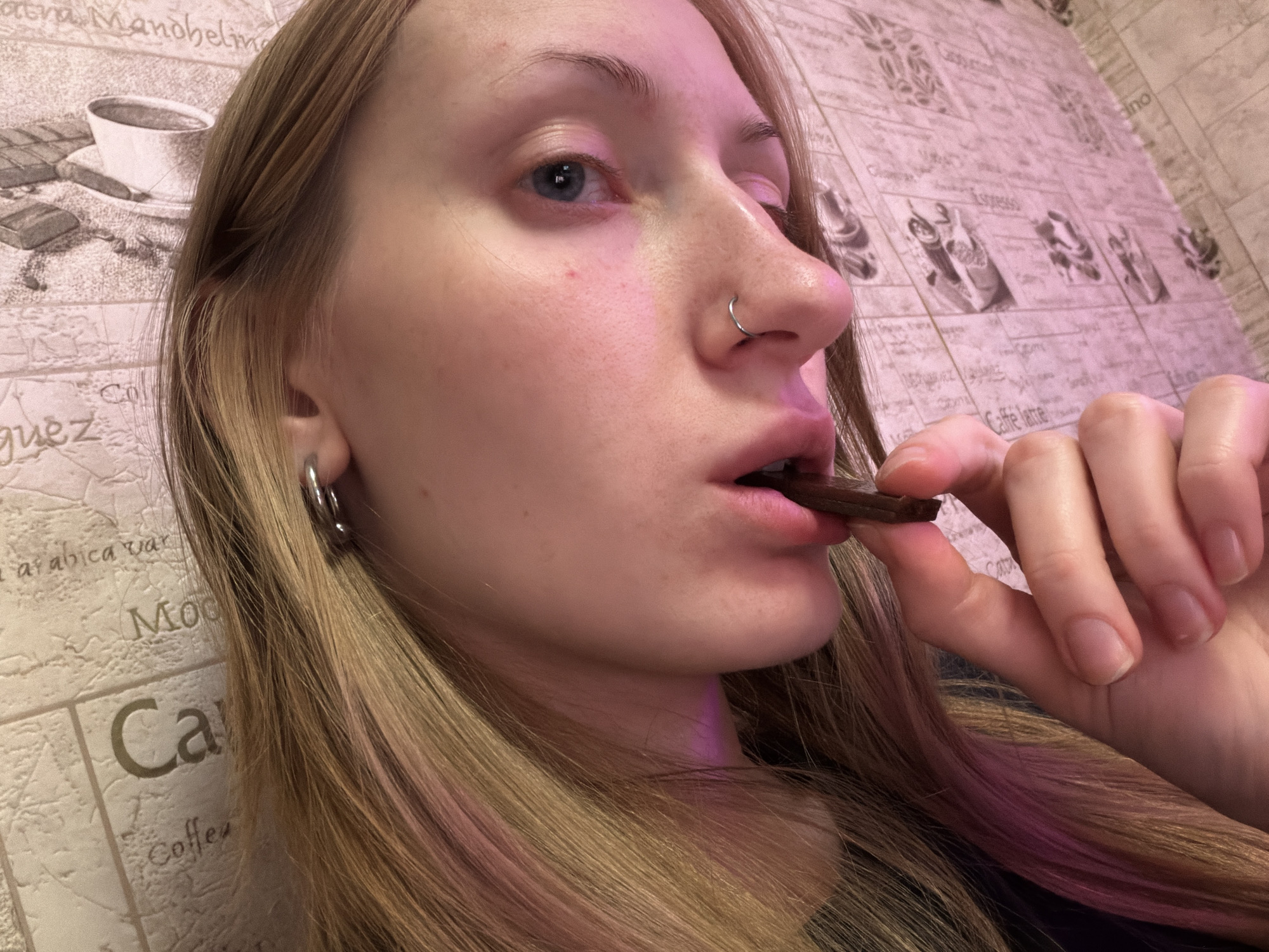 Casual close-up portraits taken in quick succession