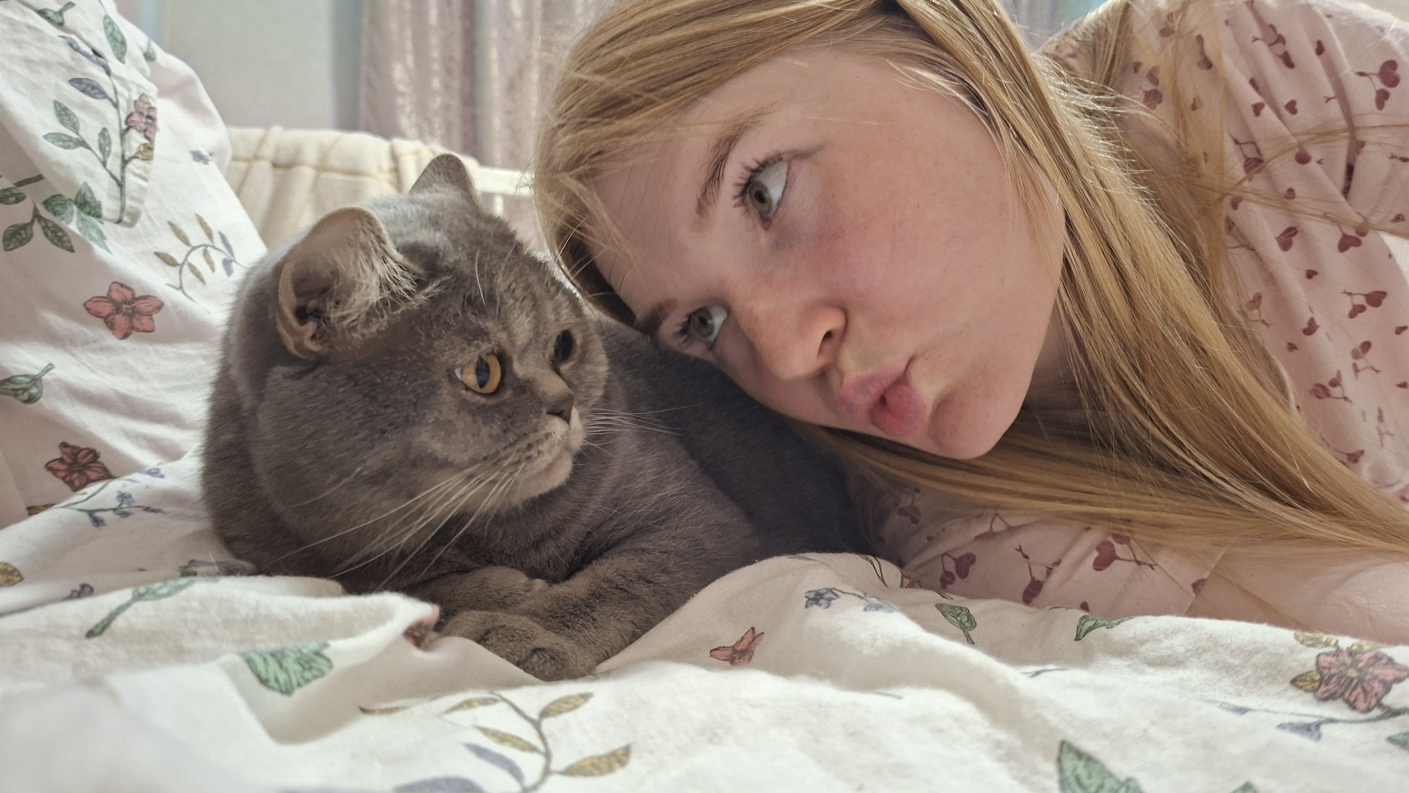Lazy Monday afternoon at home in Chaikovsky