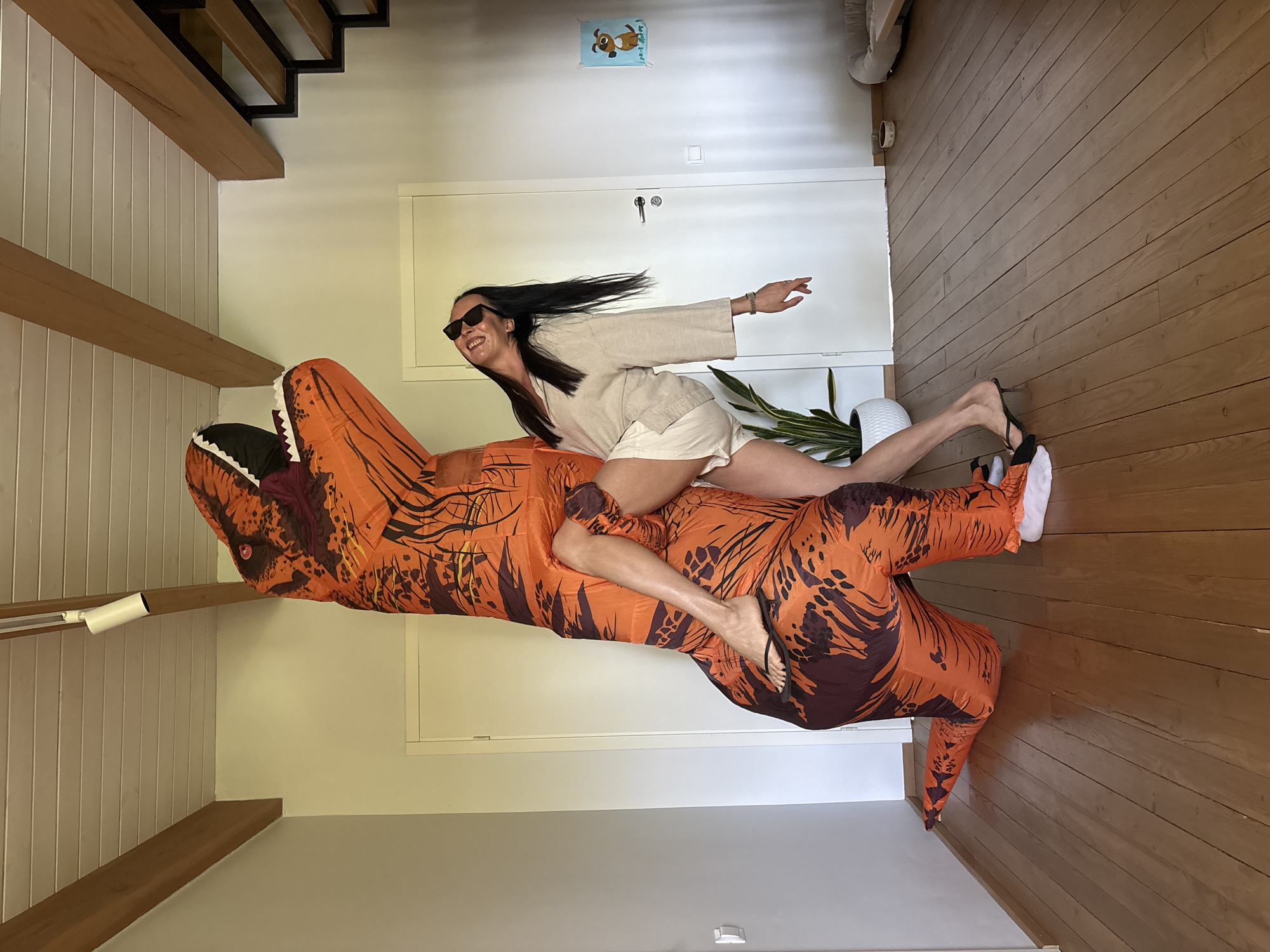 Indoor activities captured in Chaikovsky homes Tuesday morning