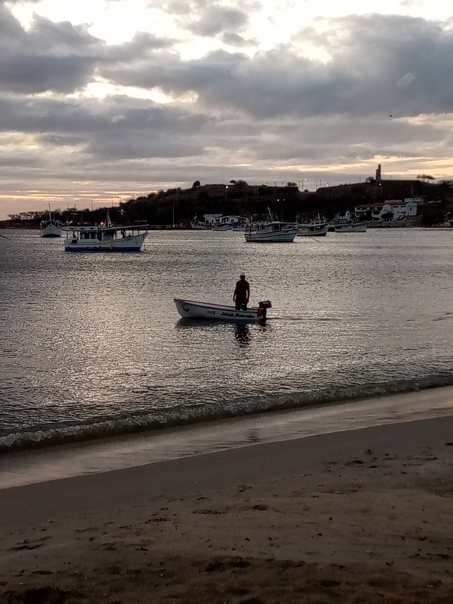 Coastal sunsets and children's choir performance captured by witness