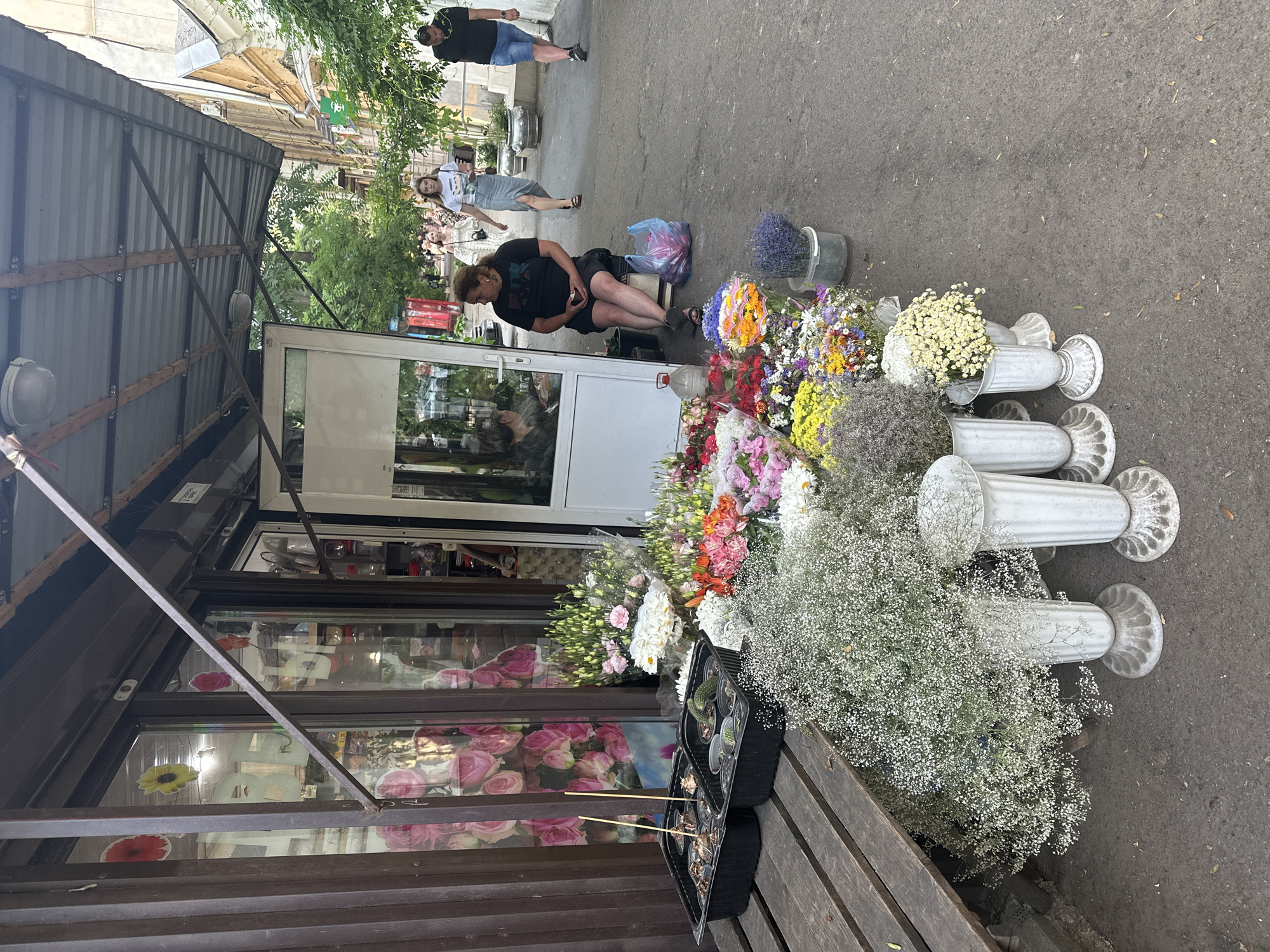 Odesa streets on a sunny afternoon, everyday city life