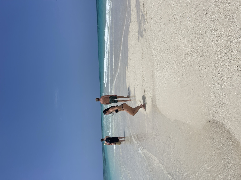 Morning beach activities observed along Zanzibar coastline