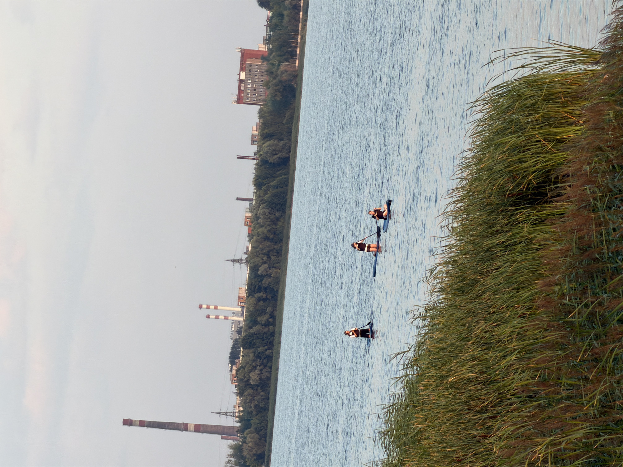 Sunset on the Izh River — kayaking, fishing, golden reeds