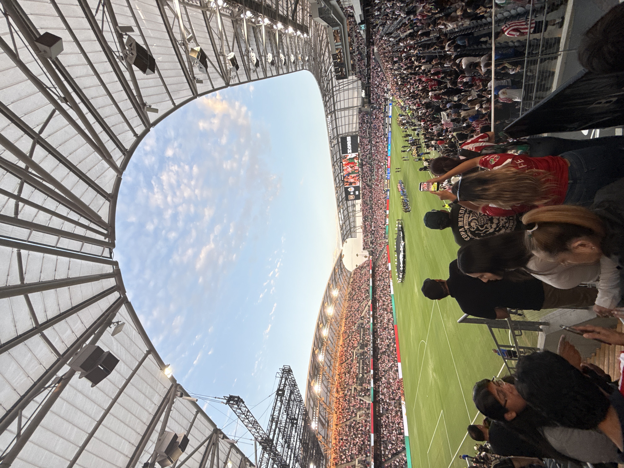 Match night at BMO Stadium, Los Angeles