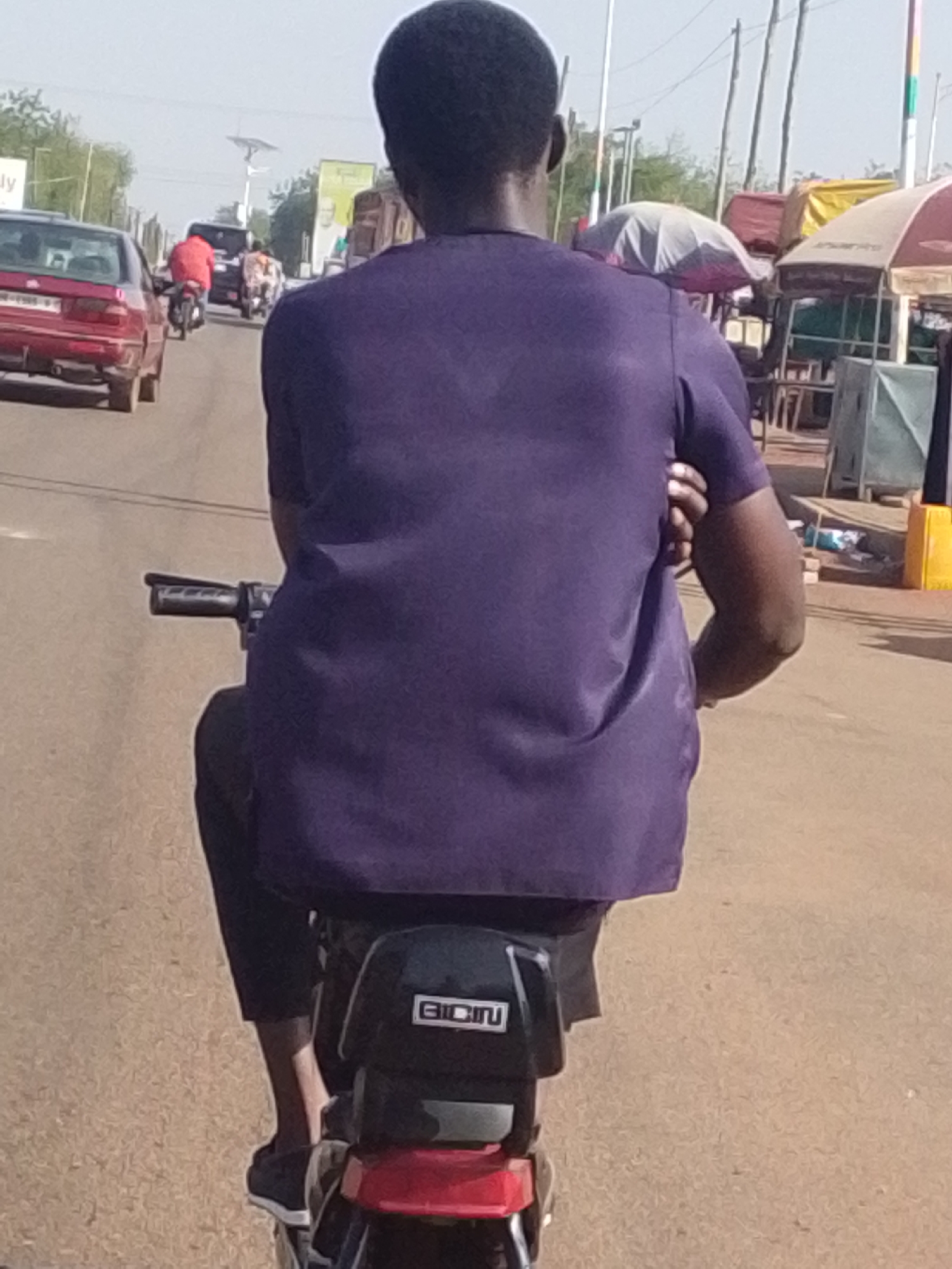 Morning commercial traffic observed in Tamale, Ghana