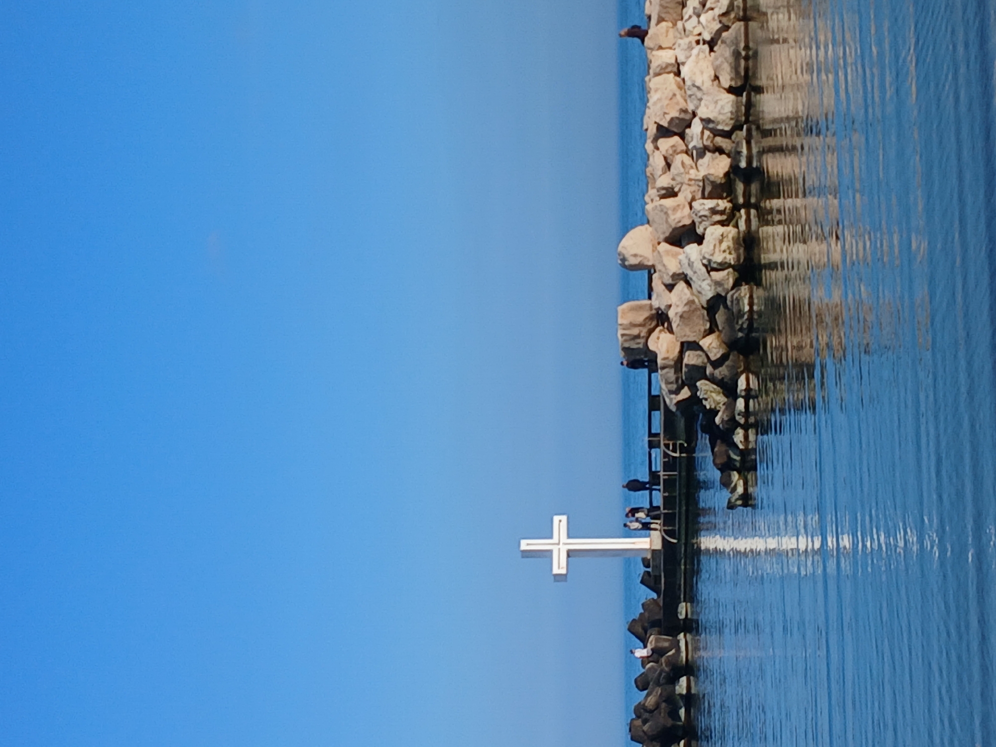 Coastal scenes documented at Varna, Bulgaria waterfront