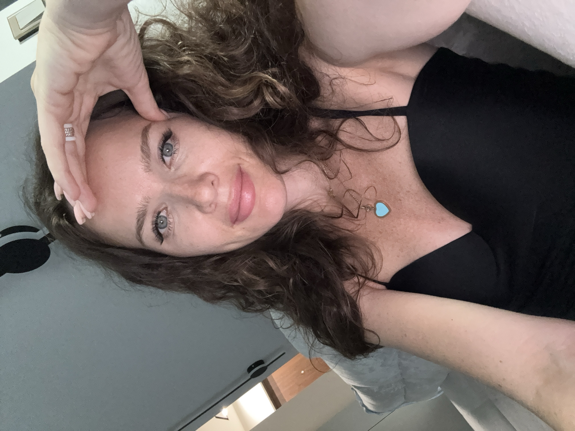Casual selfie taken in Khimki, Russia
