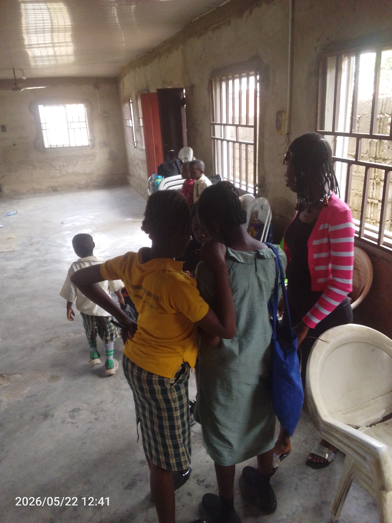 Everyday school life documented in Lokoja building May 22