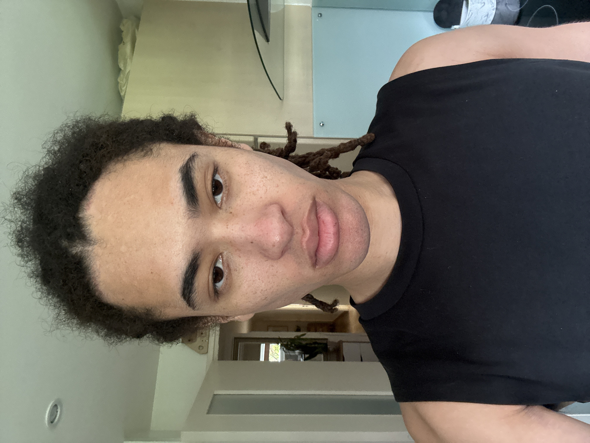 Portrait of young person captured in Les Ulis