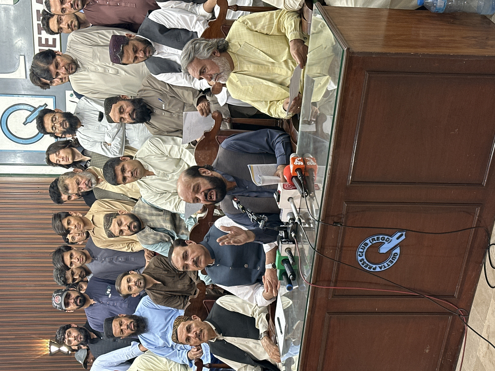 Press conference draws dozens to Quetta Press Club