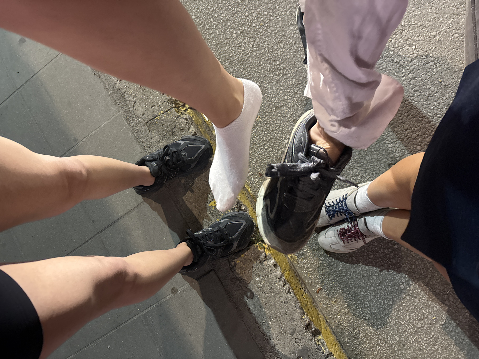 Late-night street hangout in Asenovgrad, food and all