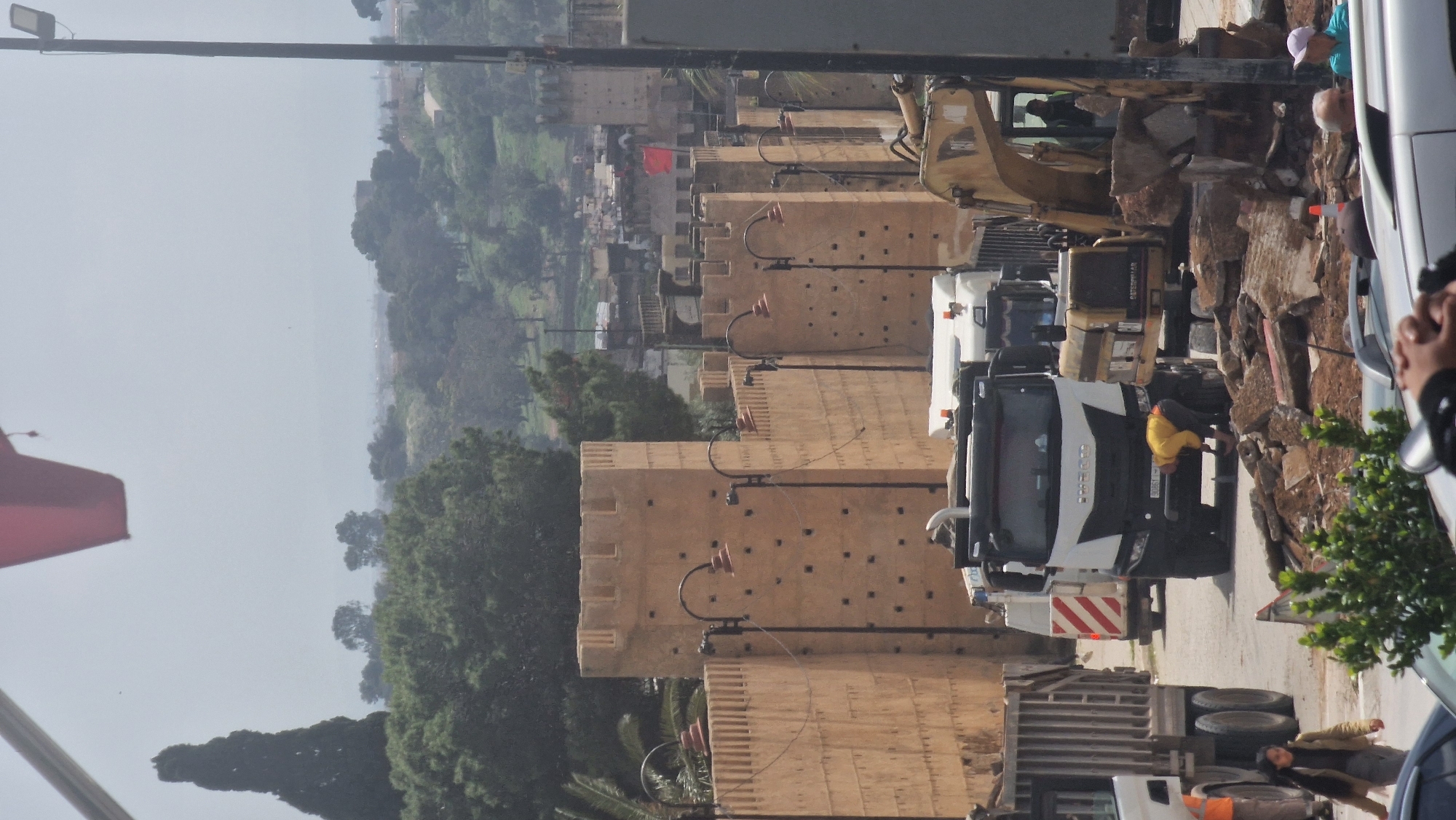 Morning scenes captured across historic Fez, Morocco show daily life