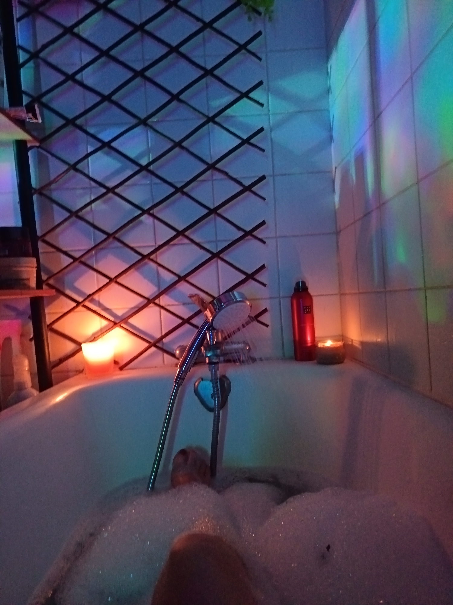 Private domestic moments documented across Toulouse apartment and surroundings