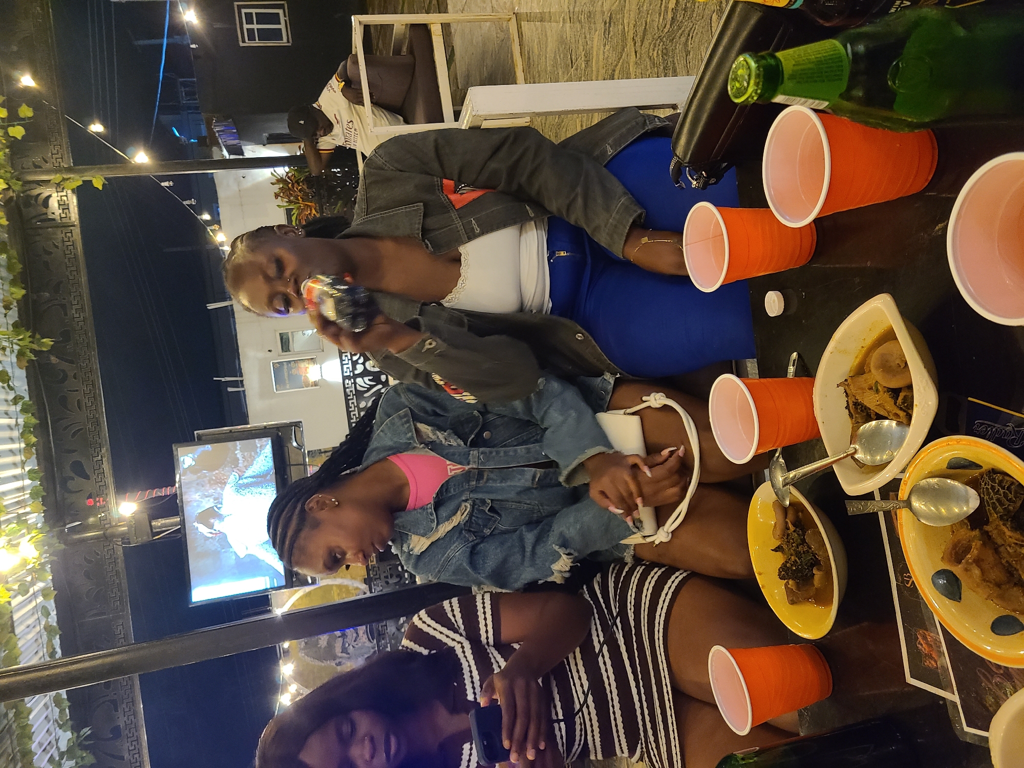 Night out at a Gura Top outdoor lounge, hookah and good vibes