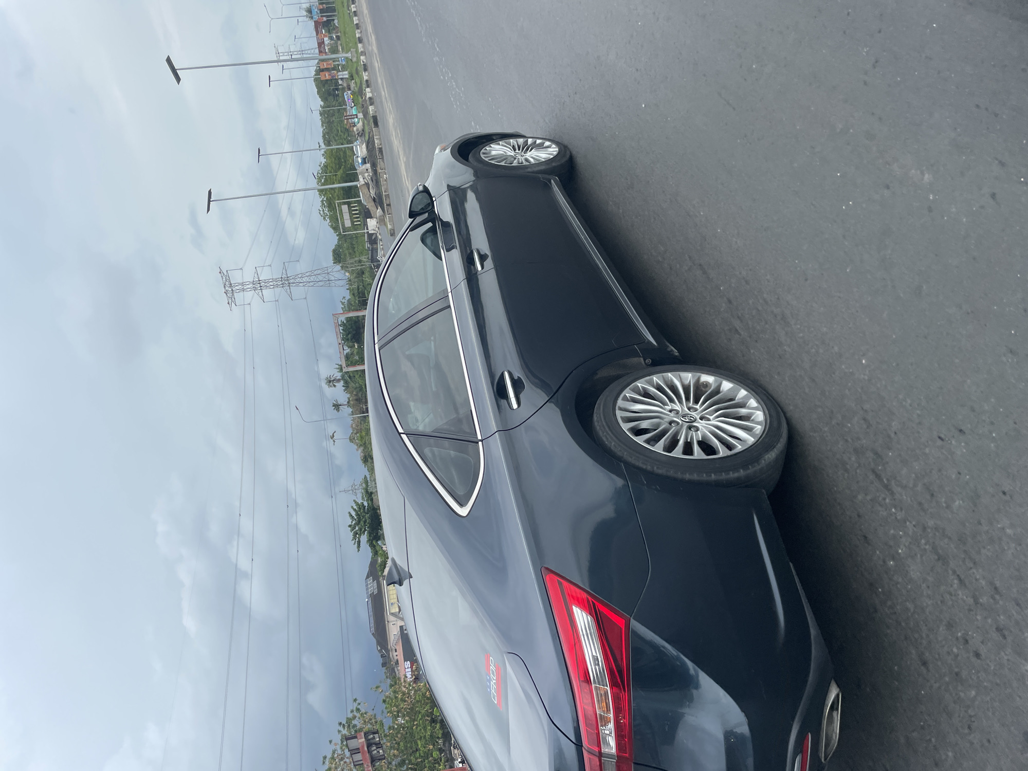 Regular morning traffic and street activity observed across Lagos